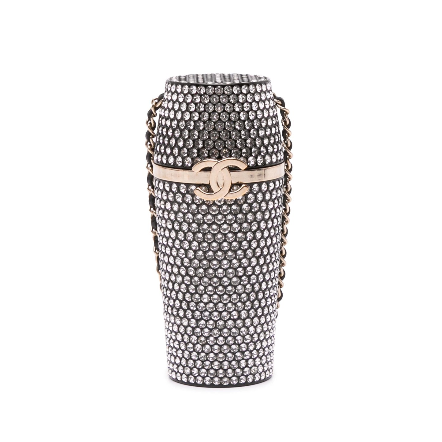 Chanel Crystal Lipstick Case on Chain (SHG-LNtVWT) Handbag