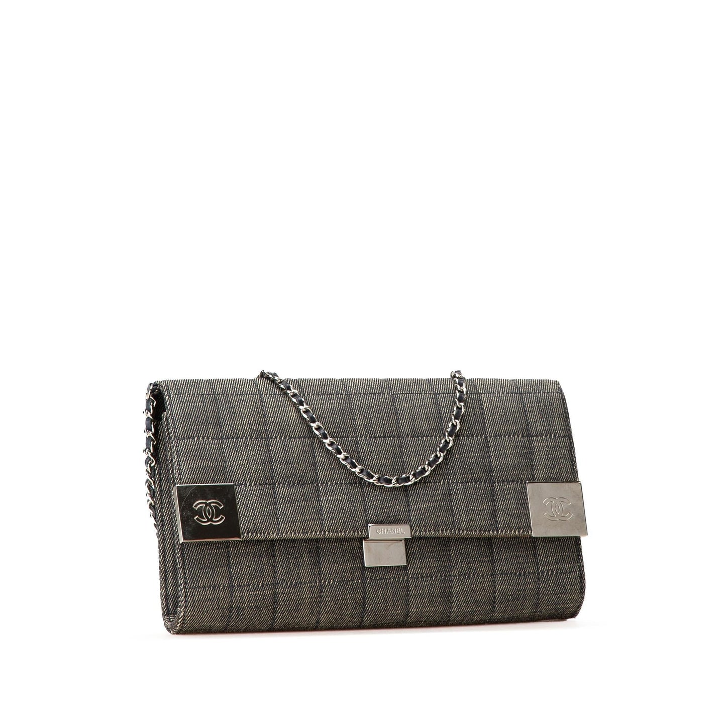 Chanel Choco Bar Chain Flap (SHG-rispJa) Shoulder Bag