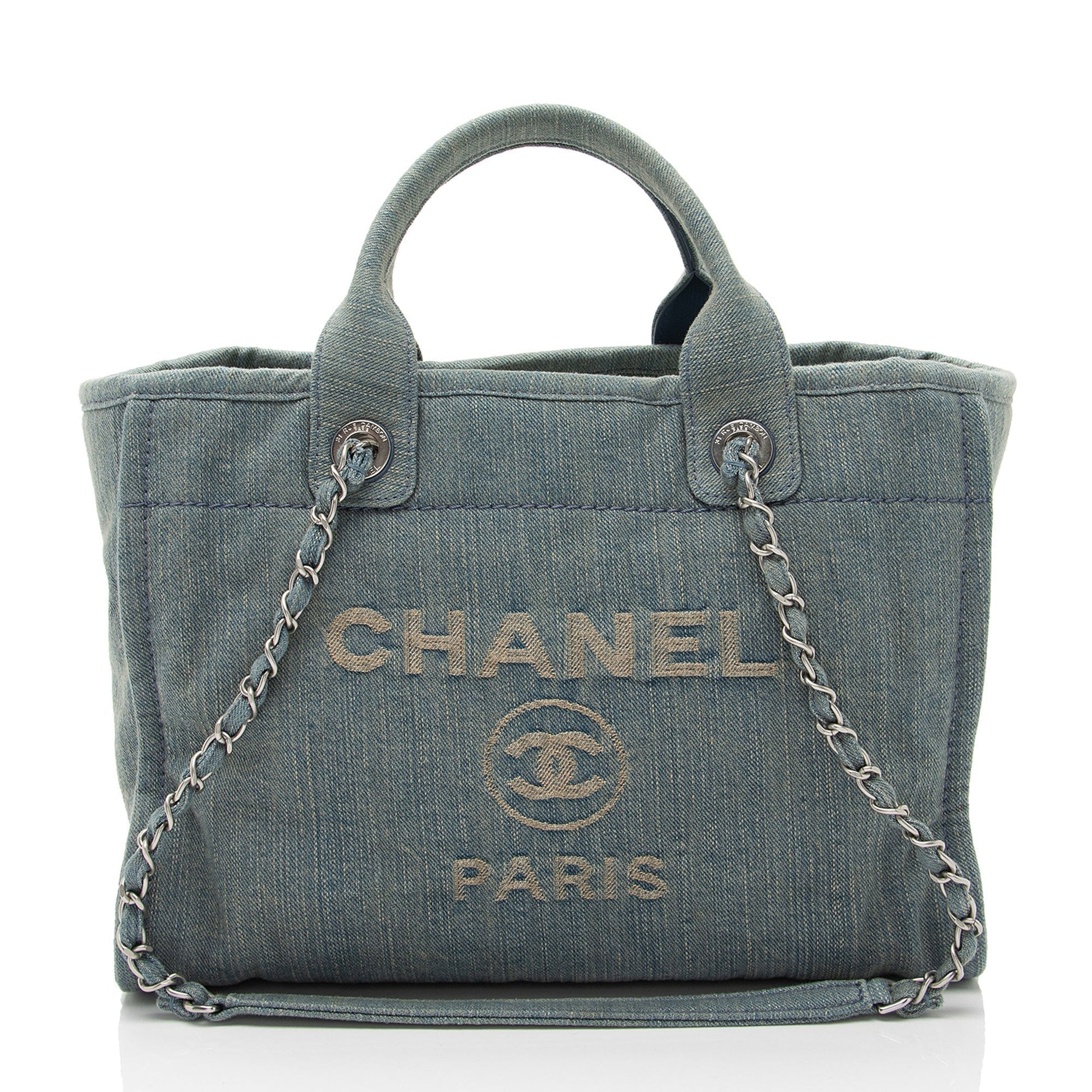 Chanel Deauville Small Tote (SHF-g3tqSW)