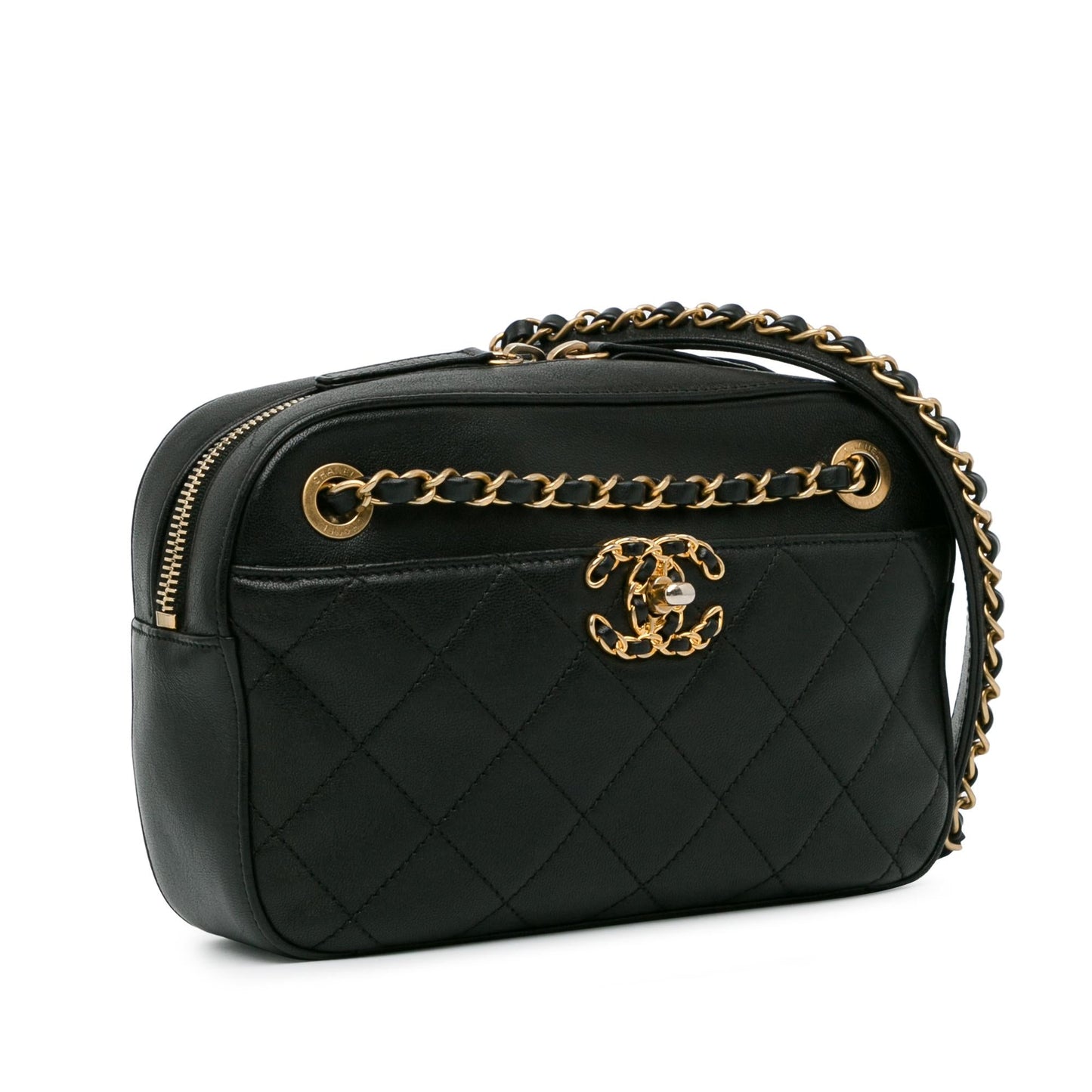 Chanel Goatskin 19 Camera Case (SHG-yHuBpW) Crossbody