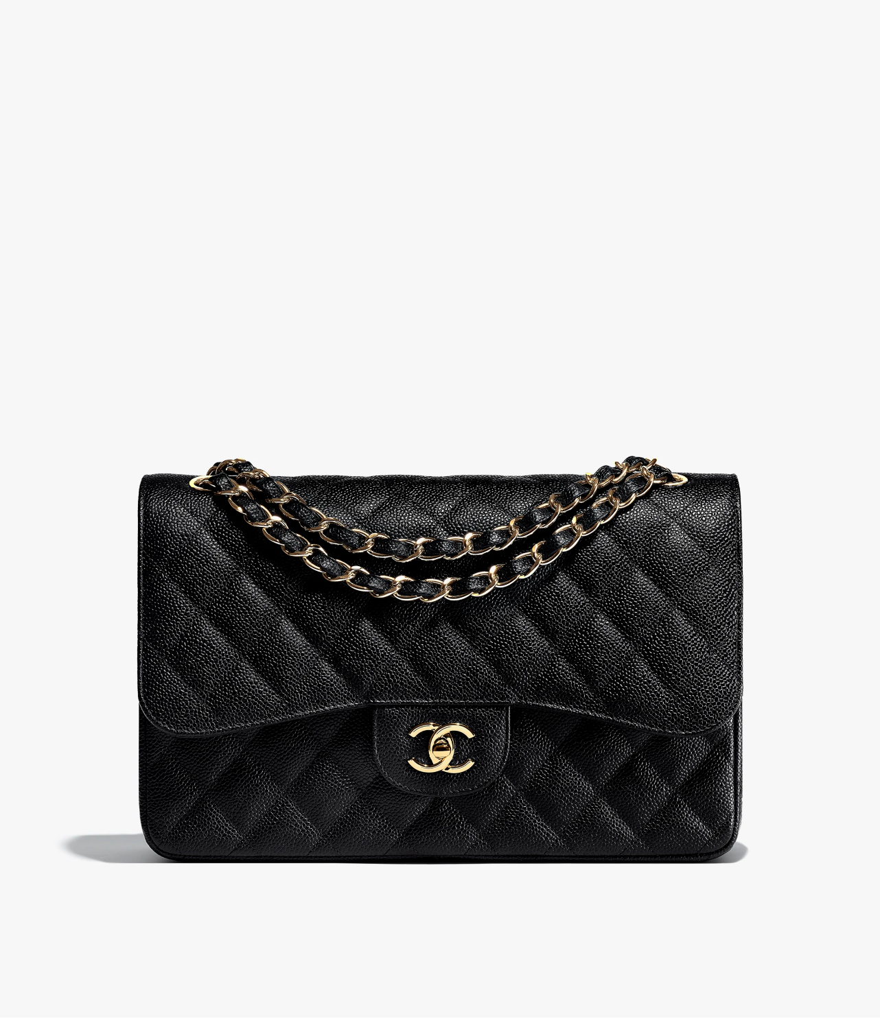 Chanel CAVIAR QUILTED JUMBO DOUBLE FLAP Bag