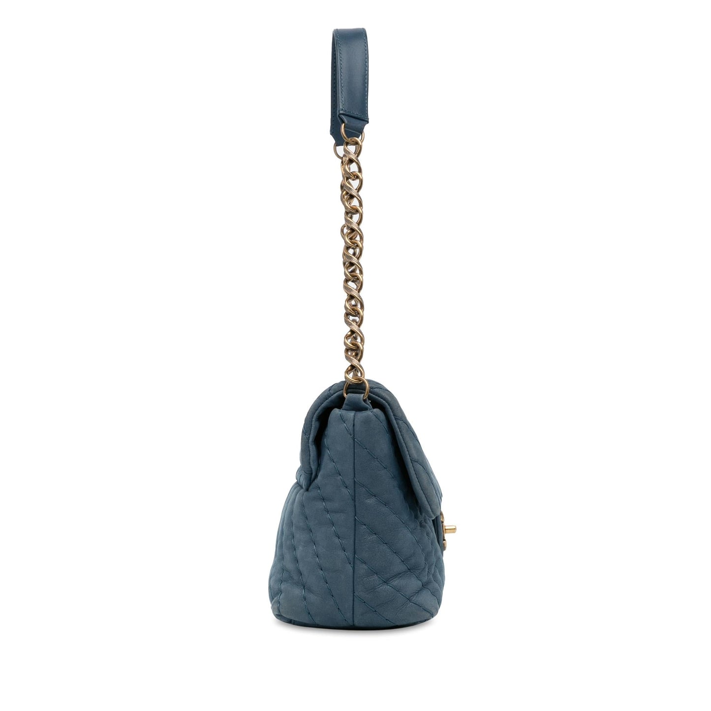 Chanel Jumbo Chevron Iridescent Surpique Flap (SHG-w8I8Ii) Shoulder Bag