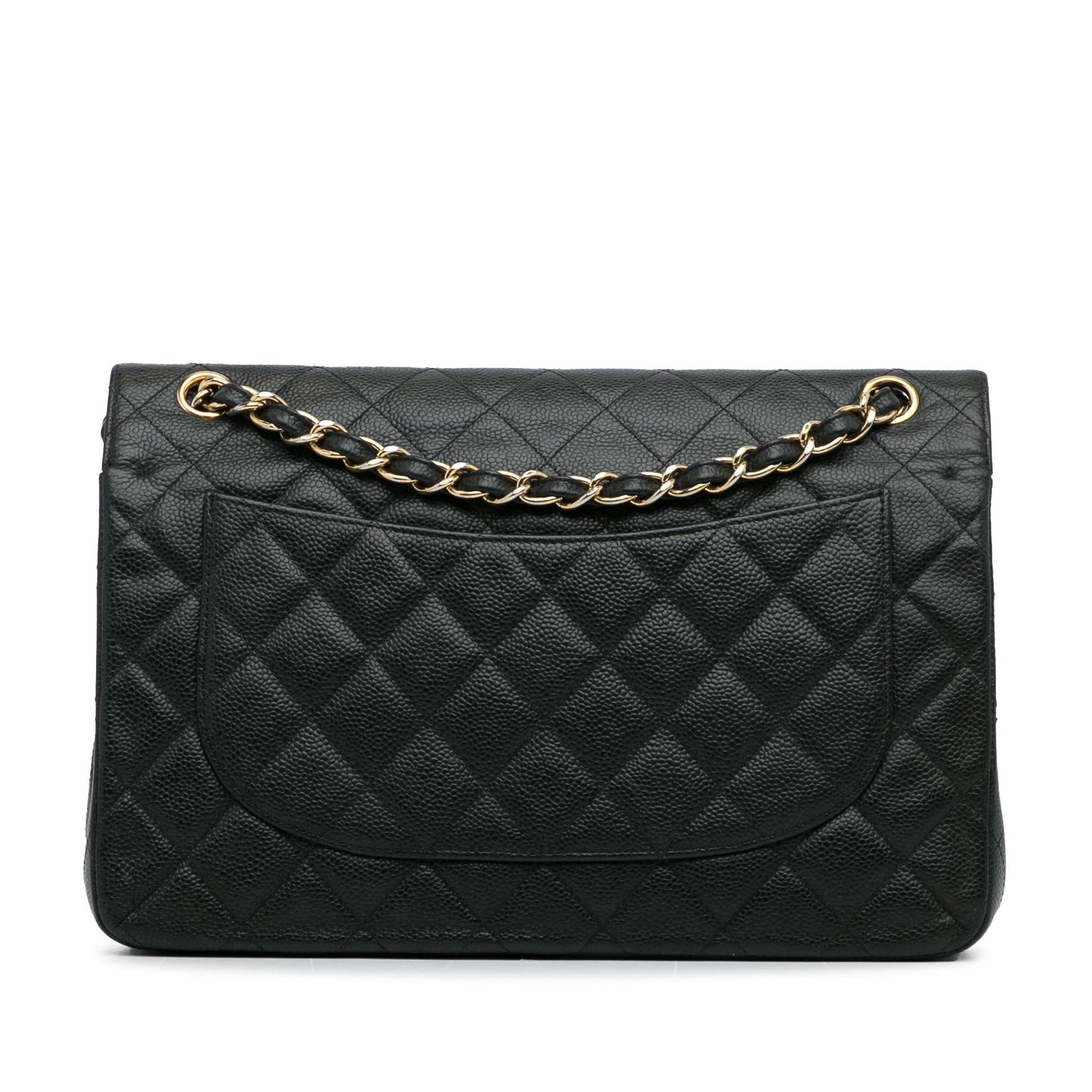 Chanel Jumbo Classic Caviar Double Flap (SHG-KP2qbj) Shoulder Bag