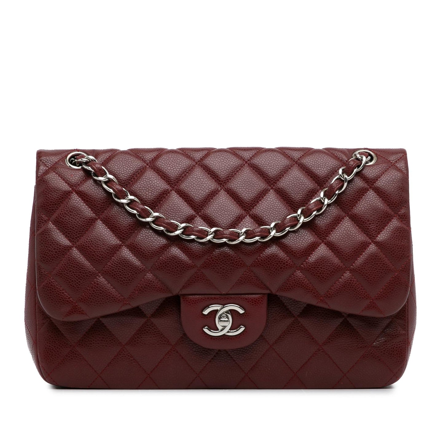 Chanel Jumbo Classic Caviar Double Flap (SHG-KjVUlS) Shoulder Bag