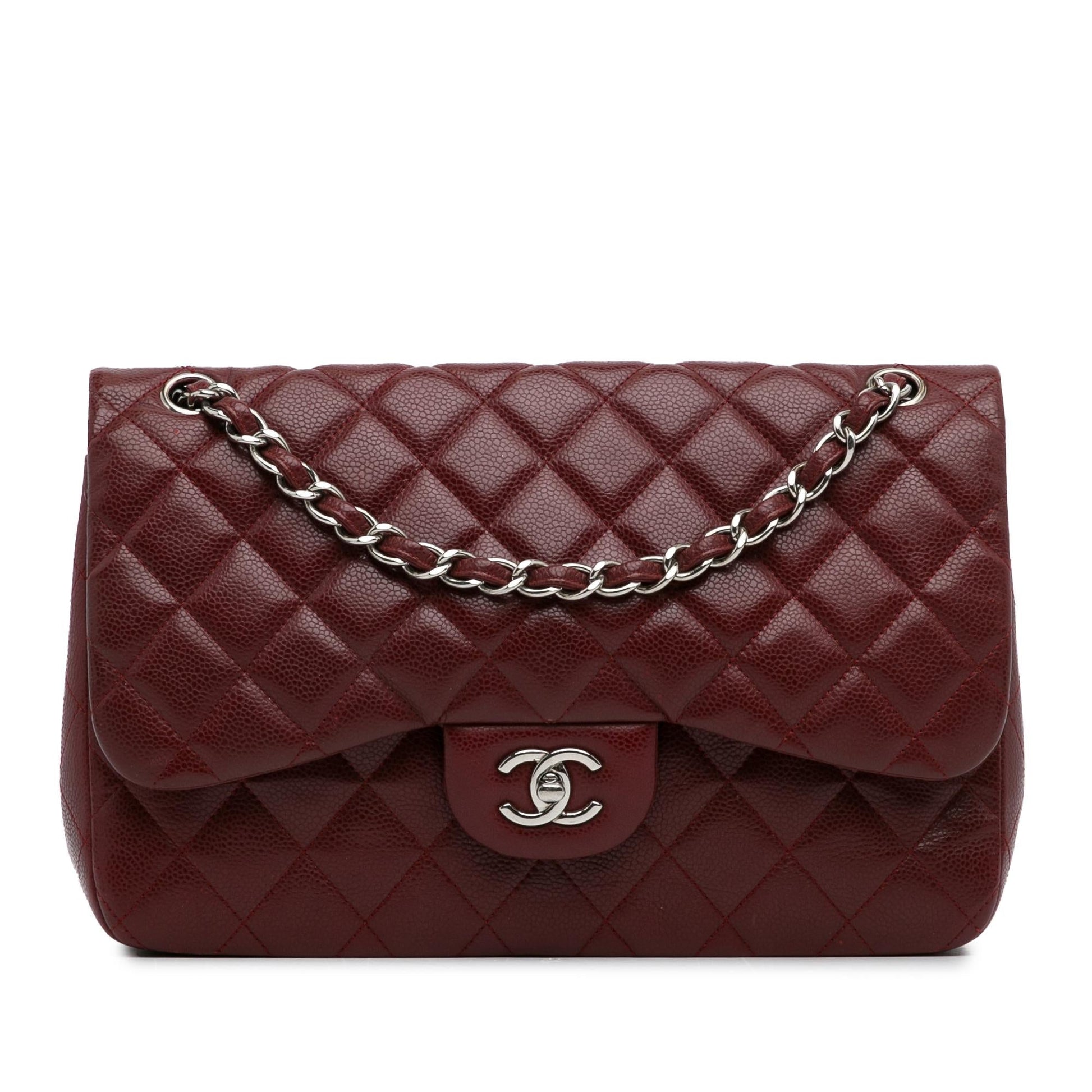 Chanel Jumbo Classic Caviar Double Flap (SHG-KjVUlS) Shoulder Bag