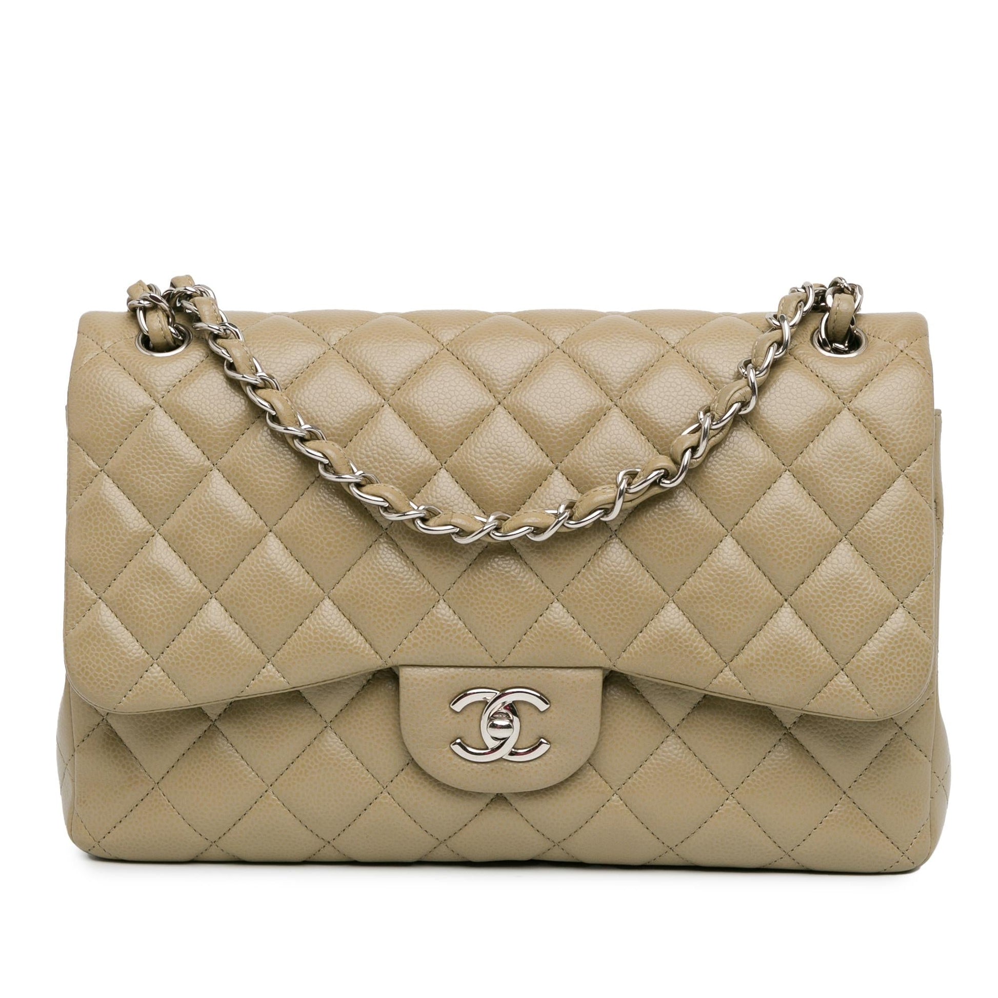 Chanel Jumbo Classic Caviar Double Flap (SHG-1kWJW3) Shoulder Bag