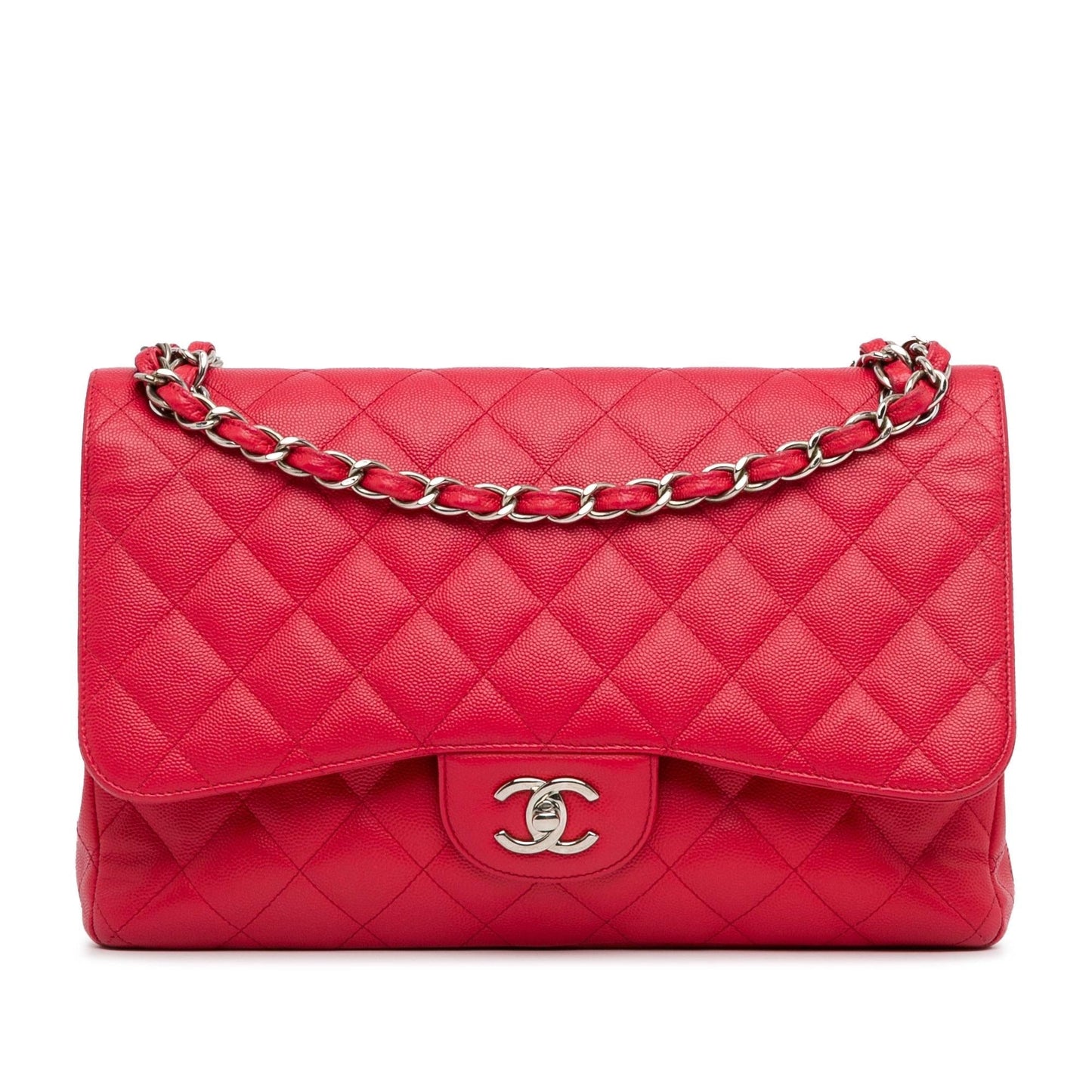 Chanel Jumbo Classic Caviar Double Flap (SHG-oyJkrl) Shoulder Bag