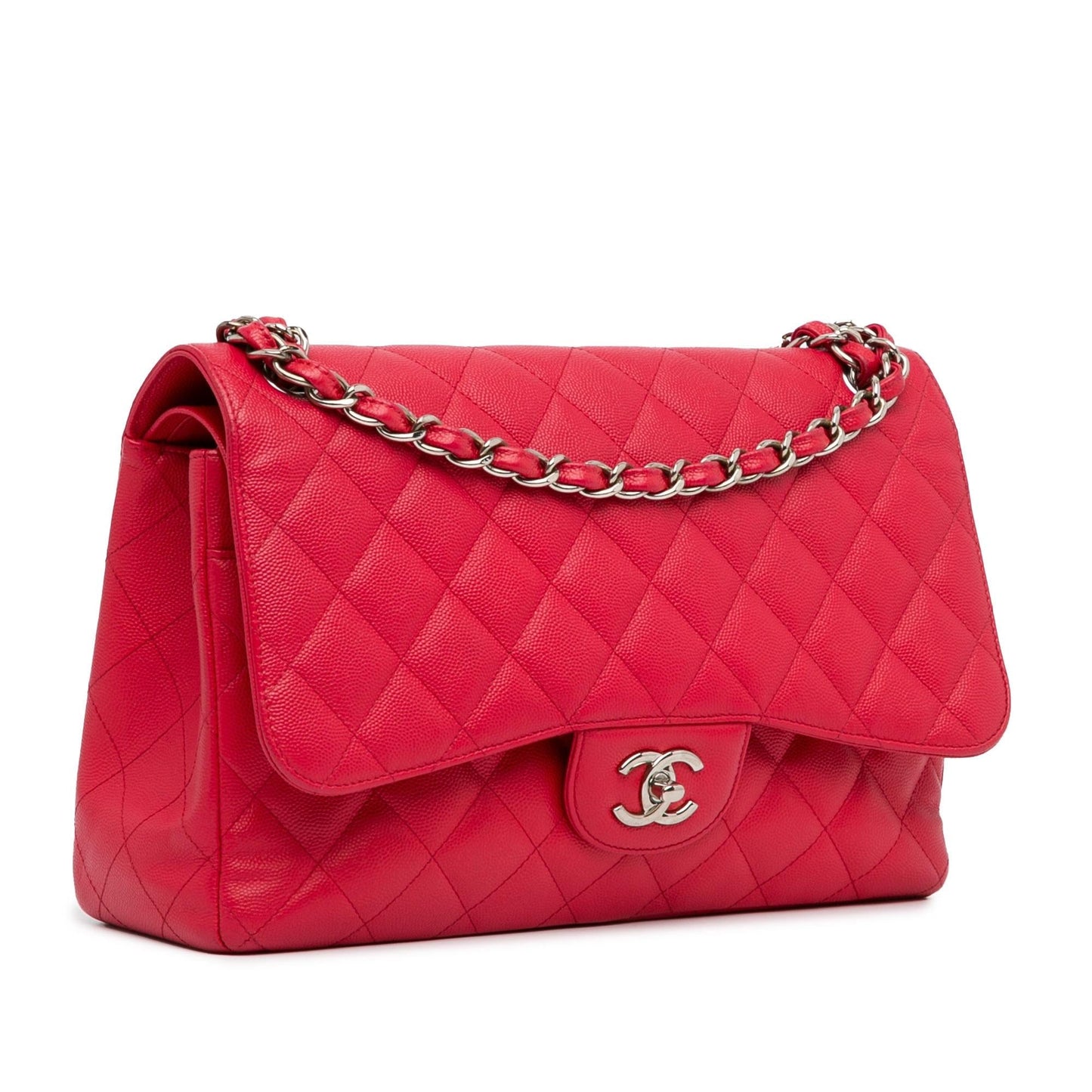 Chanel Jumbo Classic Caviar Double Flap (SHG-oyJkrl) Shoulder Bag