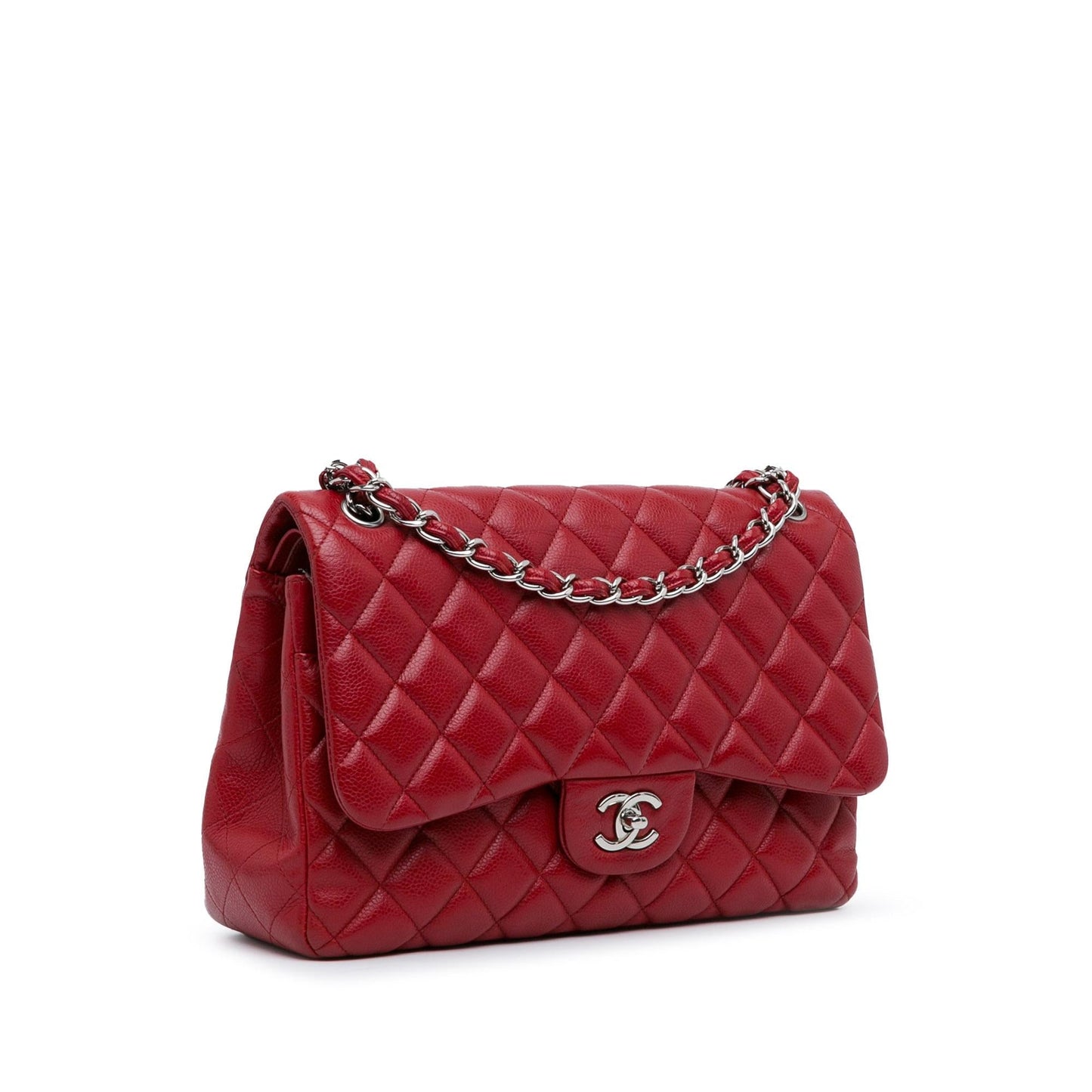 Chanel Jumbo Classic Caviar Double Flap (SHG-gVBzob) Shoulder Bag