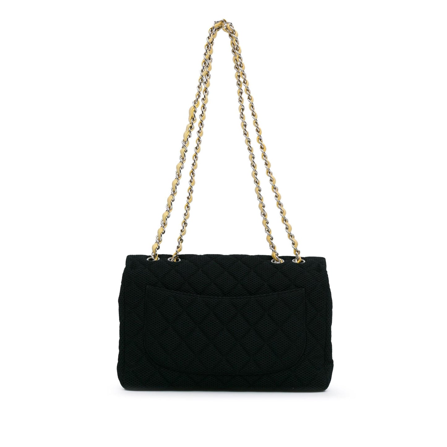 Chanel Jumbo Classic Jersey Single Flap (SHG-X4hoLJ) Shoulder Bag