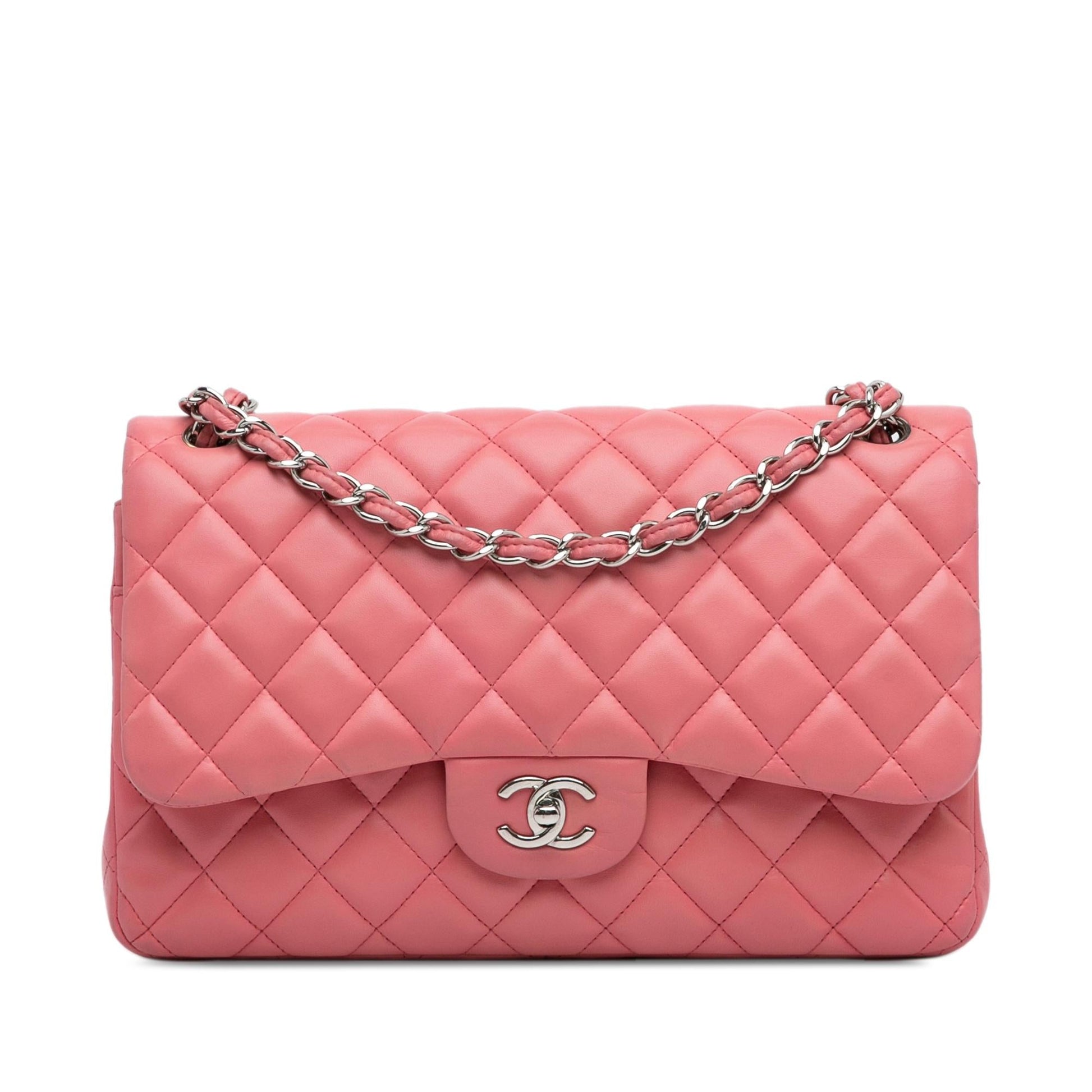 Chanel Jumbo Classic Lambskin Double Flap (SHG-xG6IfV) Shoulder Bag