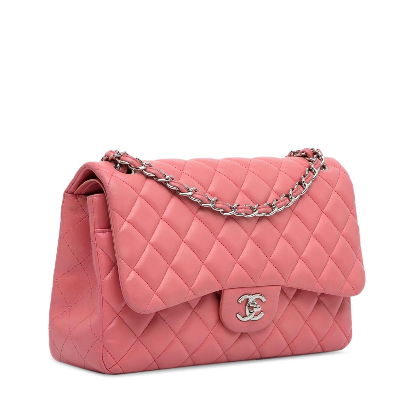 Chanel Jumbo Classic Lambskin Double Flap (SHG-xG6IfV) Shoulder Bag
