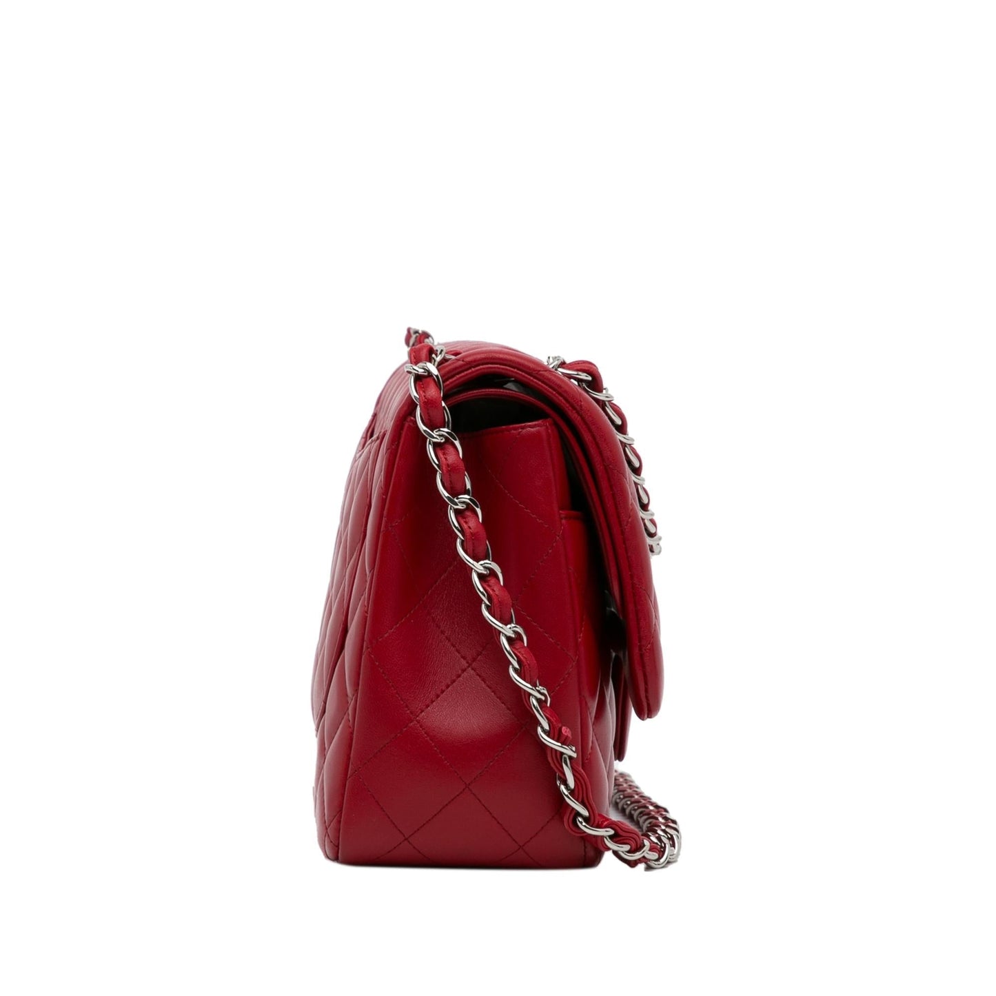 Chanel Jumbo Classic Lambskin Double Flap (SHG-47eMtg) Shoulder Bag