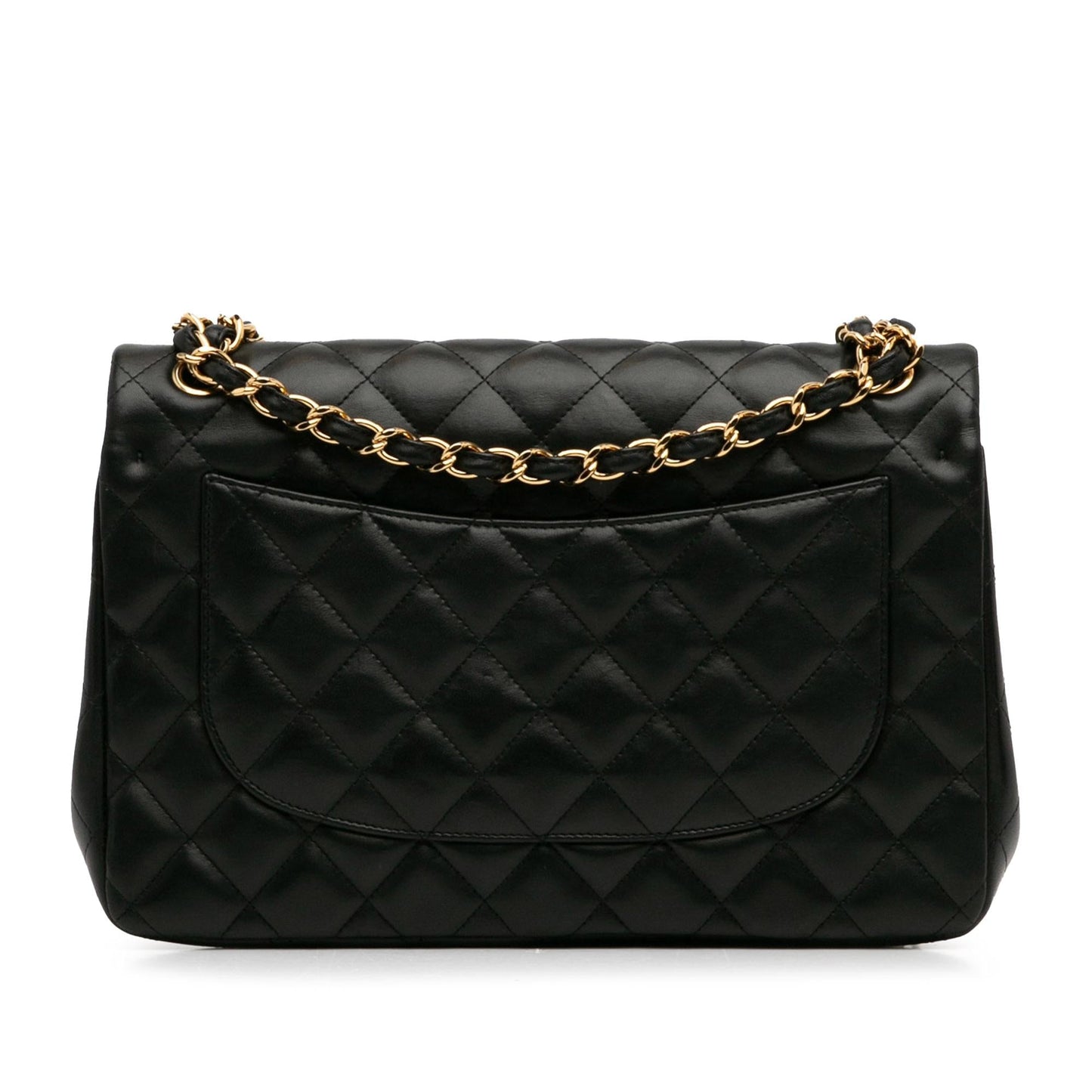 Chanel Jumbo Classic Lambskin Double Flap (SHG-IxfEjr) Shoulder Bag