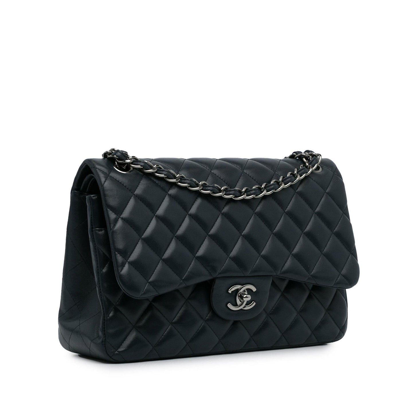 Chanel Jumbo Classic Lambskin Double Flap (SHG-BuJDKE) Shoulder Bag