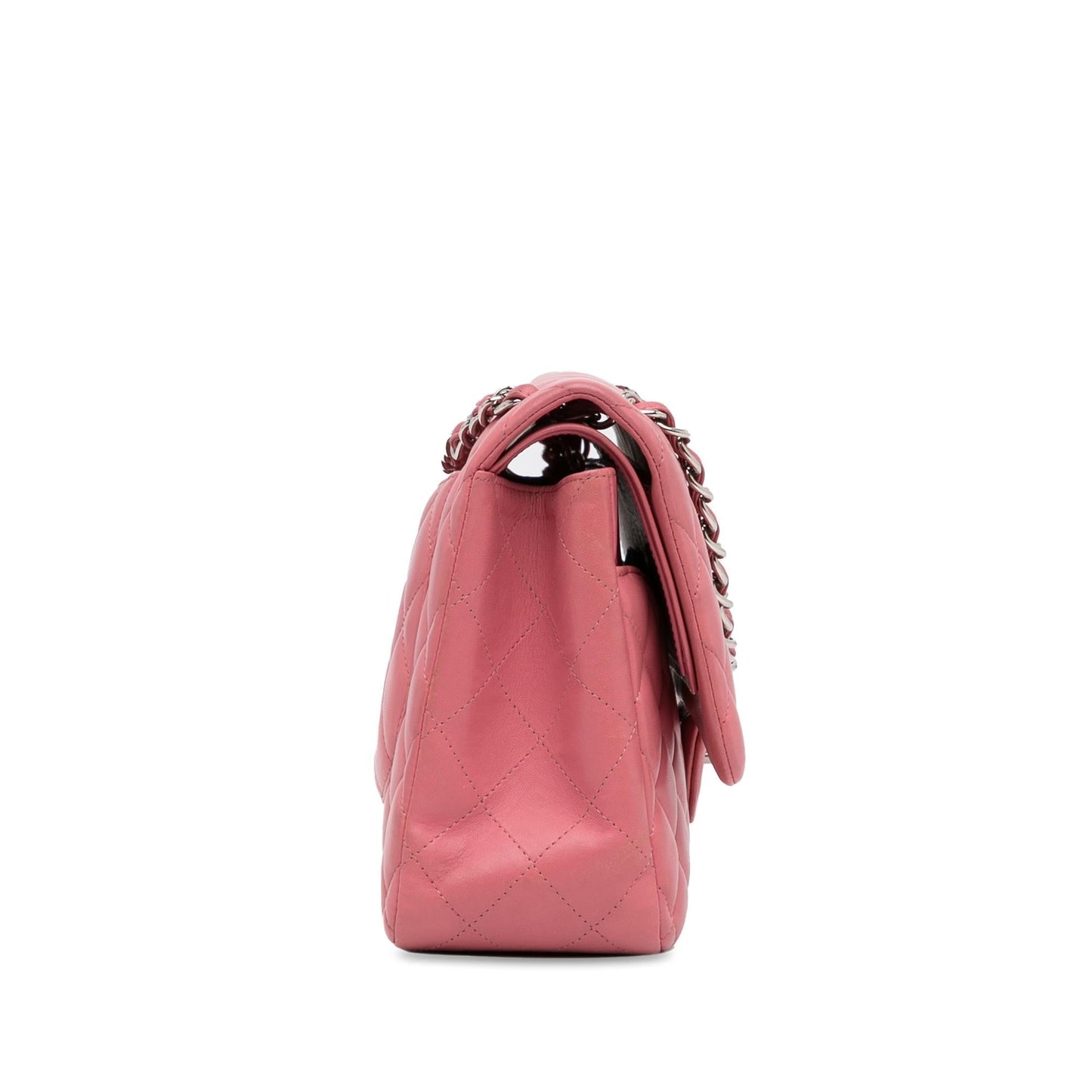 Chanel Jumbo Classic Lambskin Double Flap (SHG-5so0eX) Shoulder Bag