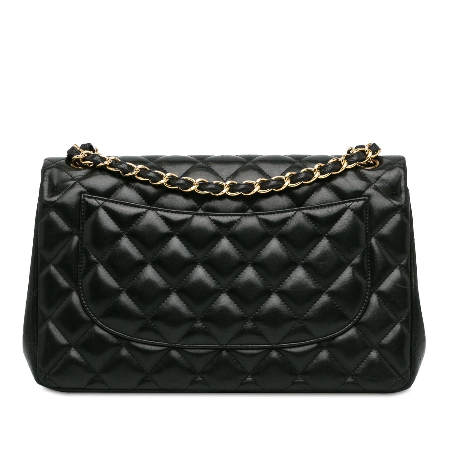 Chanel Jumbo Classic Lambskin Double Flap (SHG-dnuKsy) Shoulder Bag