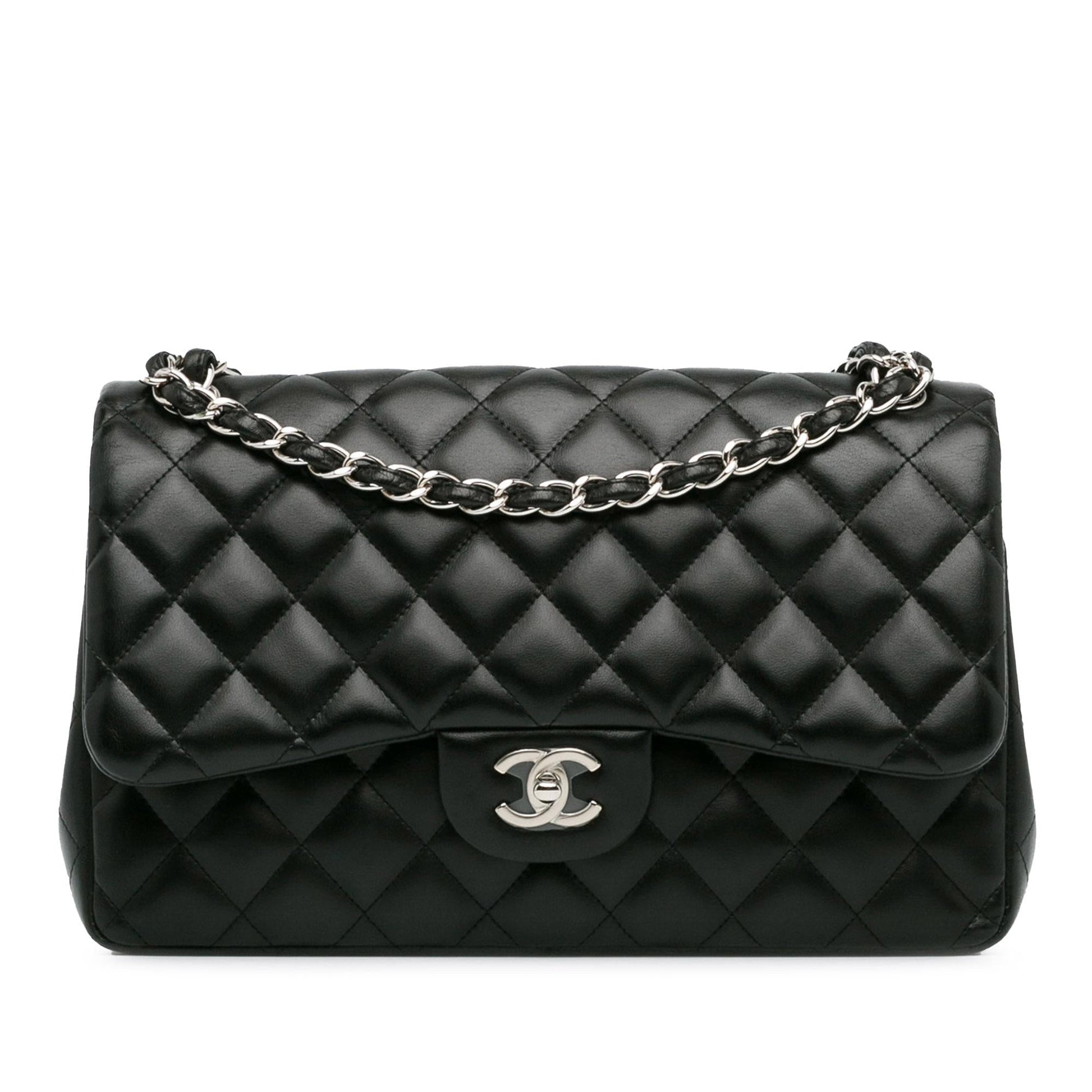 Chanel Jumbo Classic Lambskin Double Flap (SHG-WX0kkI) Shoulder Bag