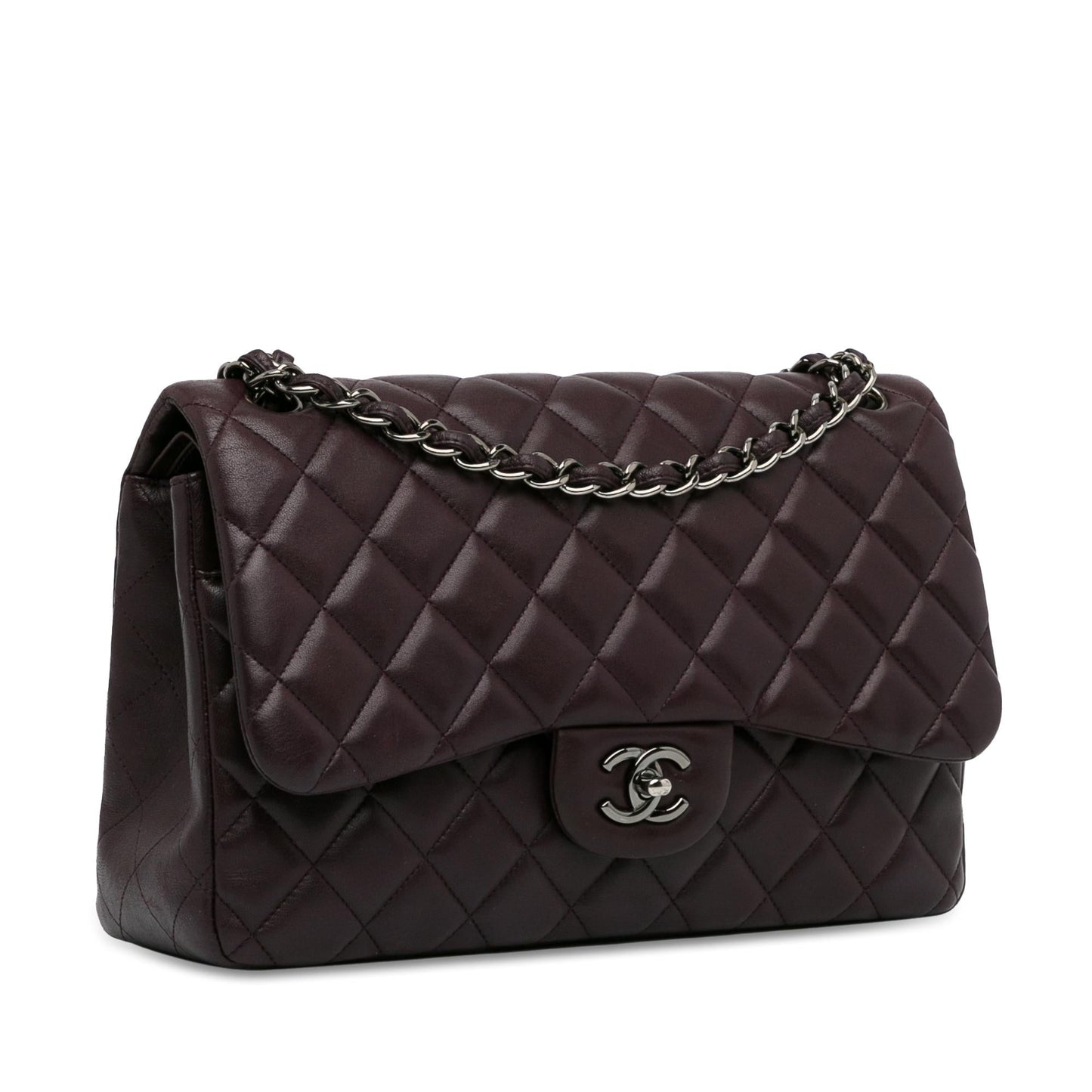 Chanel Jumbo Classic Lambskin Double Flap (SHG-dw9RFk) Shoulder Bag