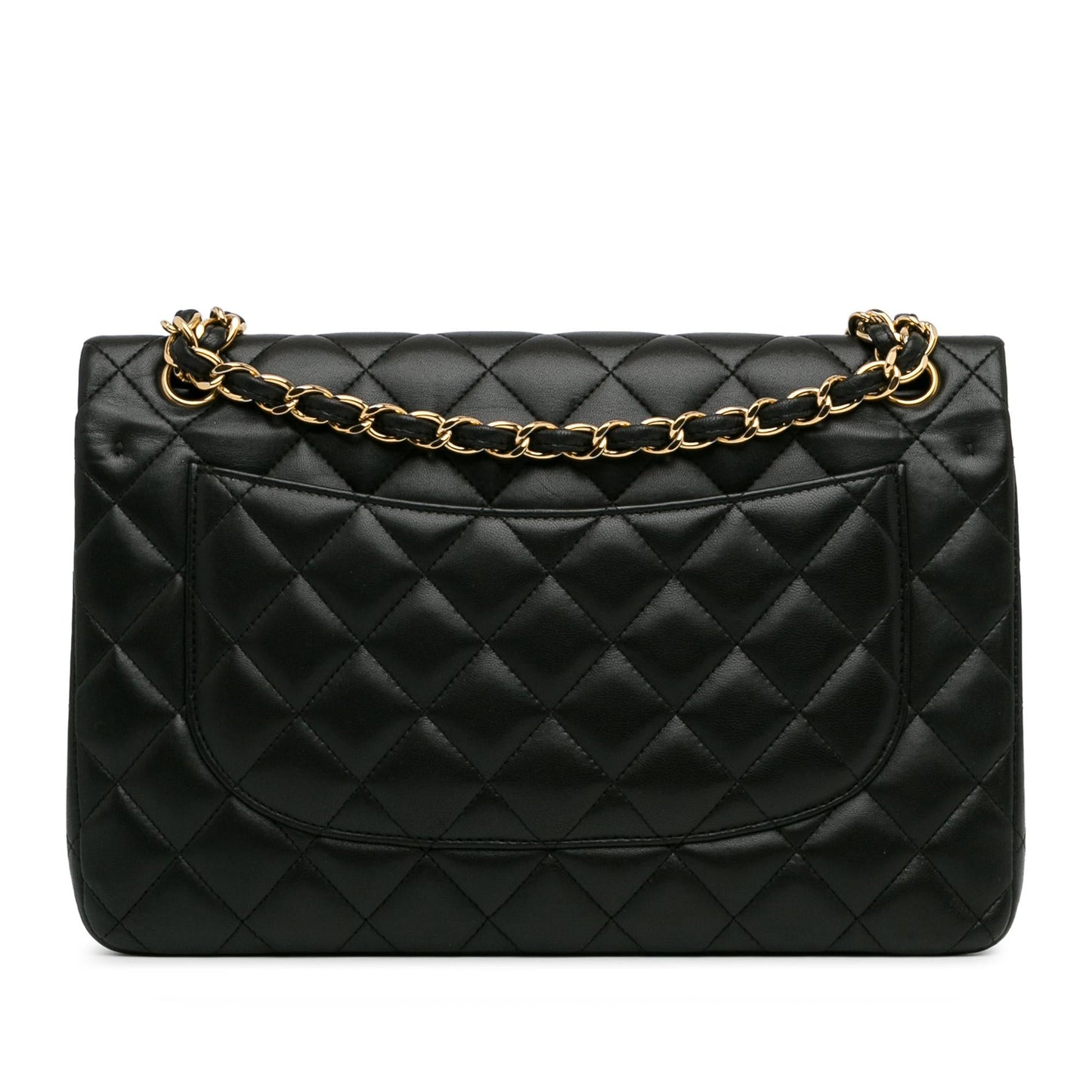 Chanel Jumbo Classic Lambskin Double Flap (SHG-DIrJtq) Shoulder Bag