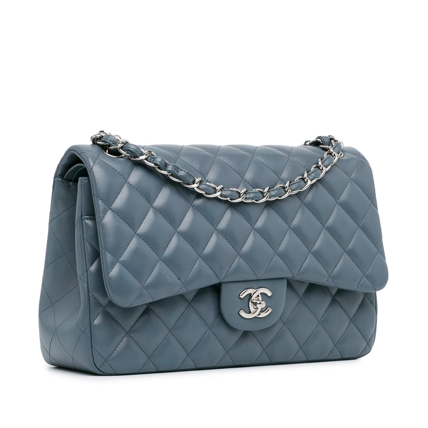 Chanel Jumbo Classic Lambskin Double Flap (SHG-dVtCT7) Shoulder Bag