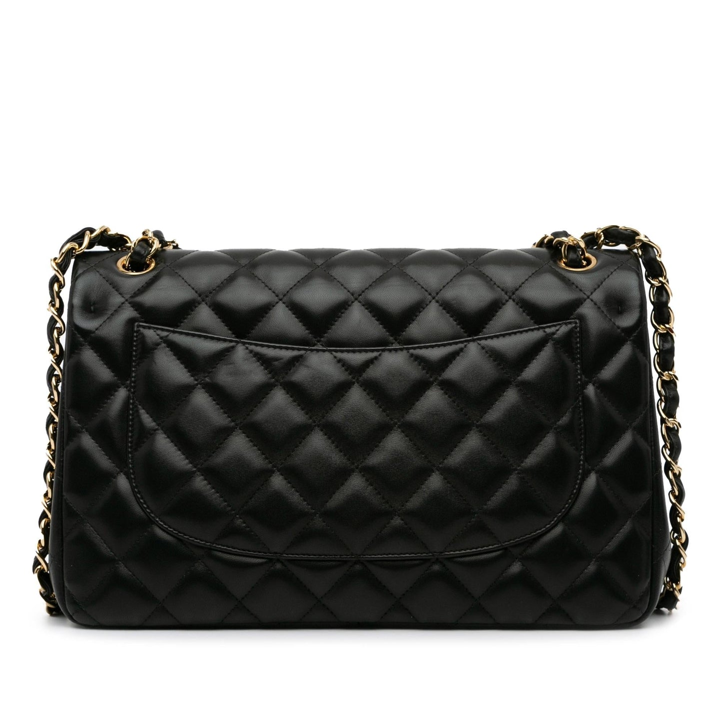 Chanel Jumbo Classic Lambskin Double Flap (SHG-0LaKgj) Shoulder Bag