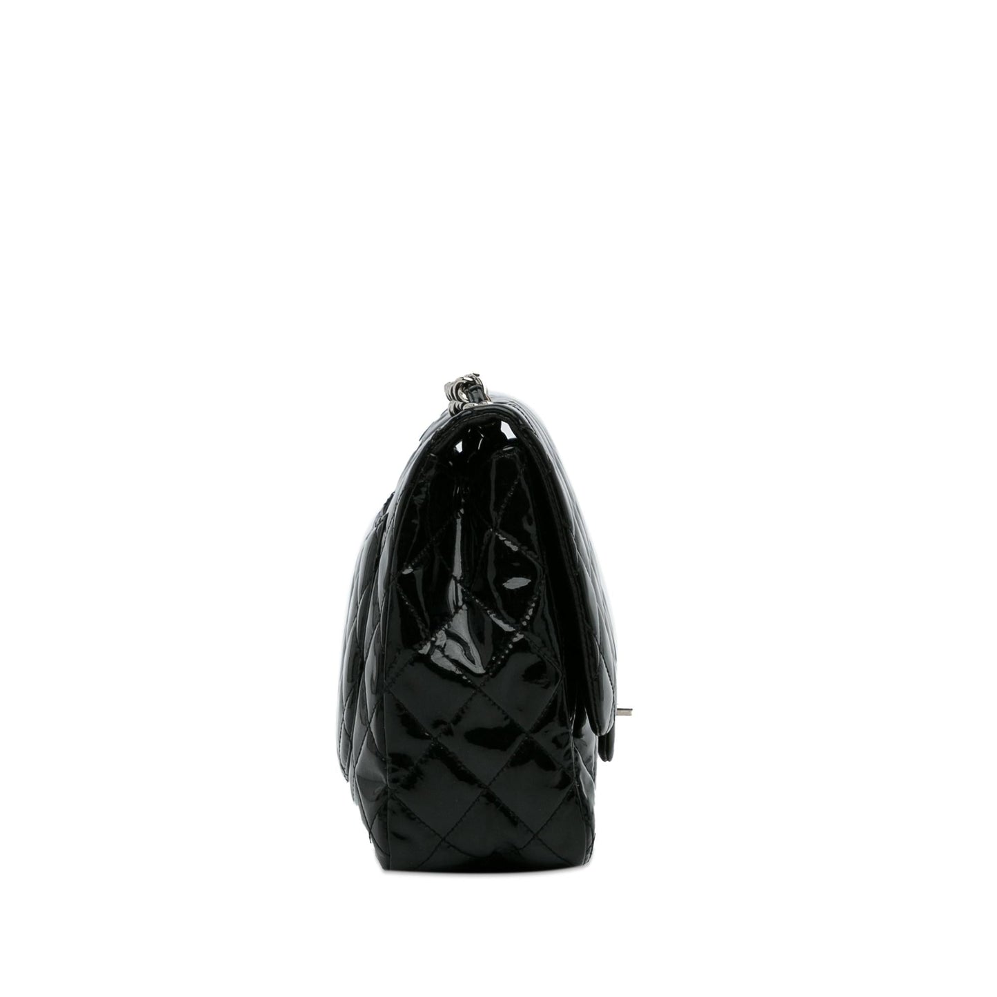 Chanel Jumbo Classic Patent Single Flap Bag (SHG-k7UqYV)