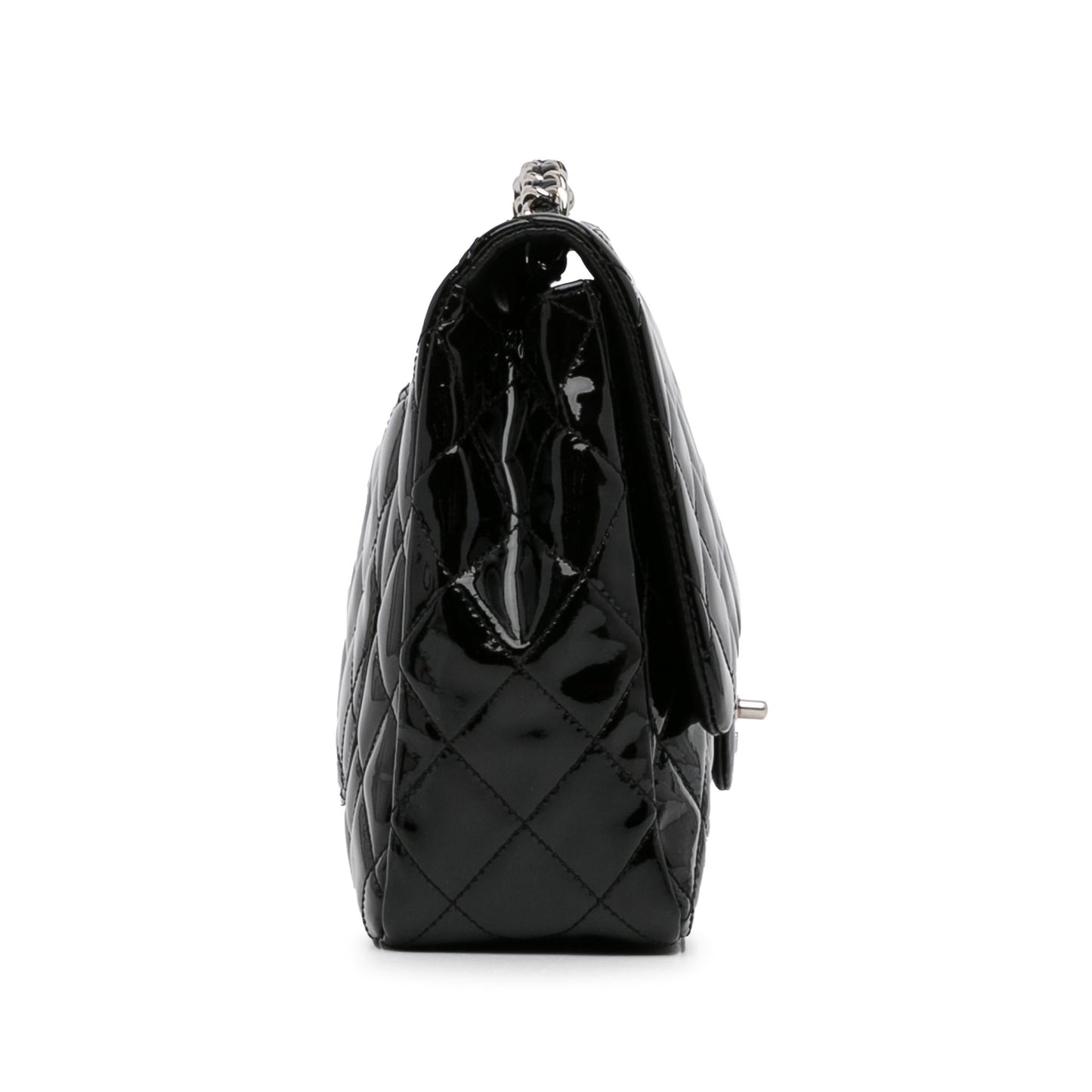 Chanel Jumbo Classic Patent Single Flap (SHG-0iRSAh) Shoulder Bag