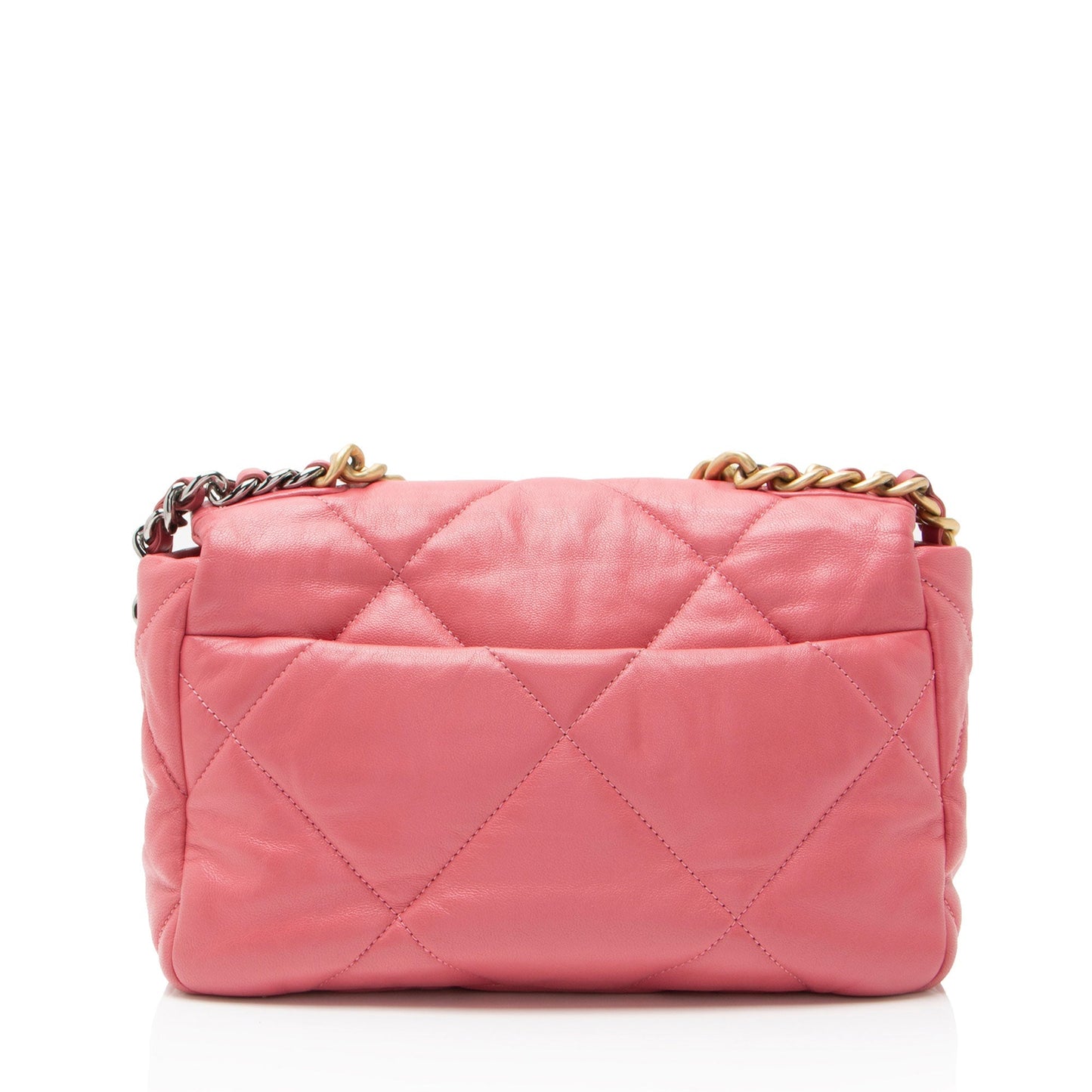 Chanel Lambskin 19 Medium Flap Shoulder Bag