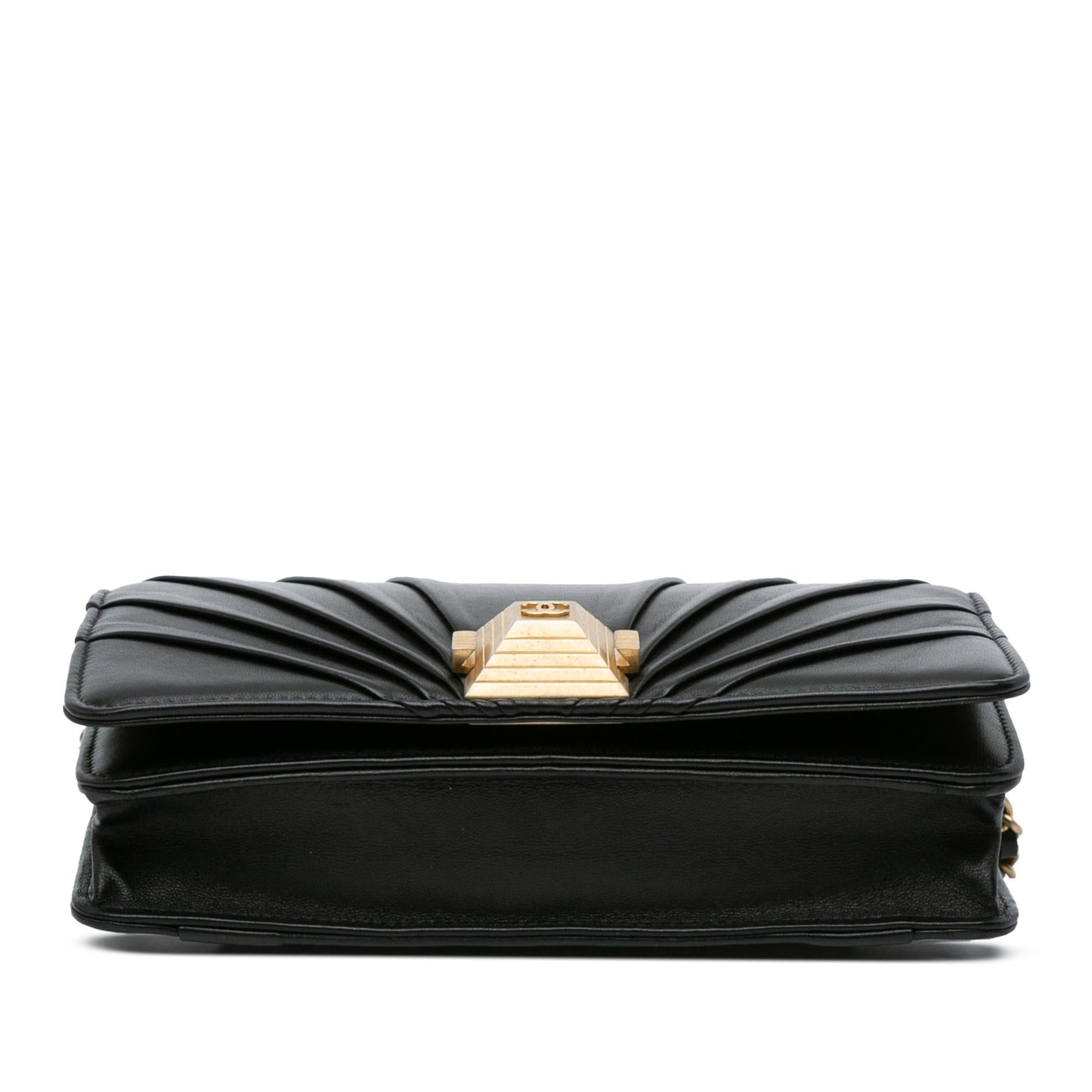 Chanel Lambskin Pyramid Wallet On Chain (SHG-Xyd0cJ) Crossbody