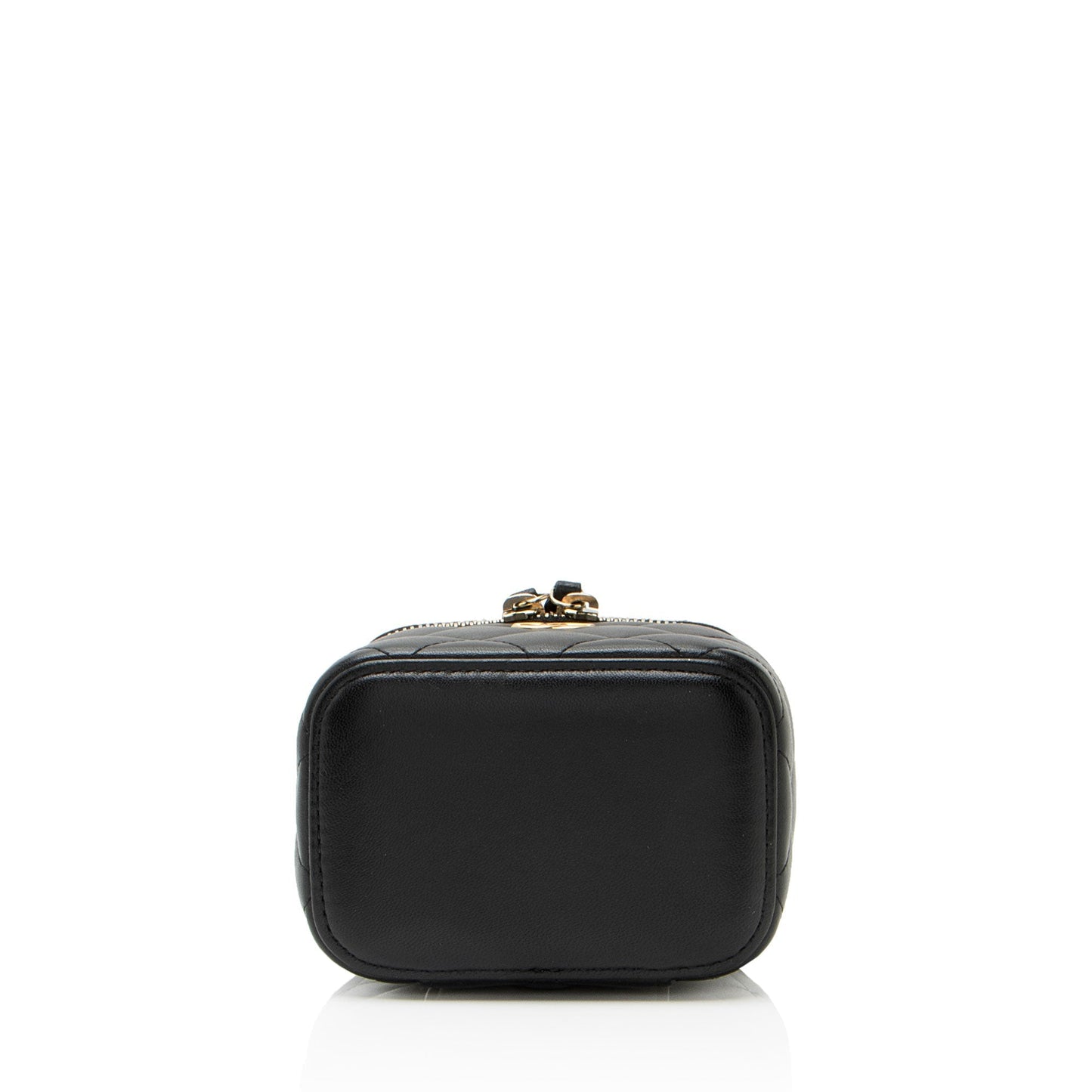 Chanel Lambskin Top Handle Mini Vanity Case