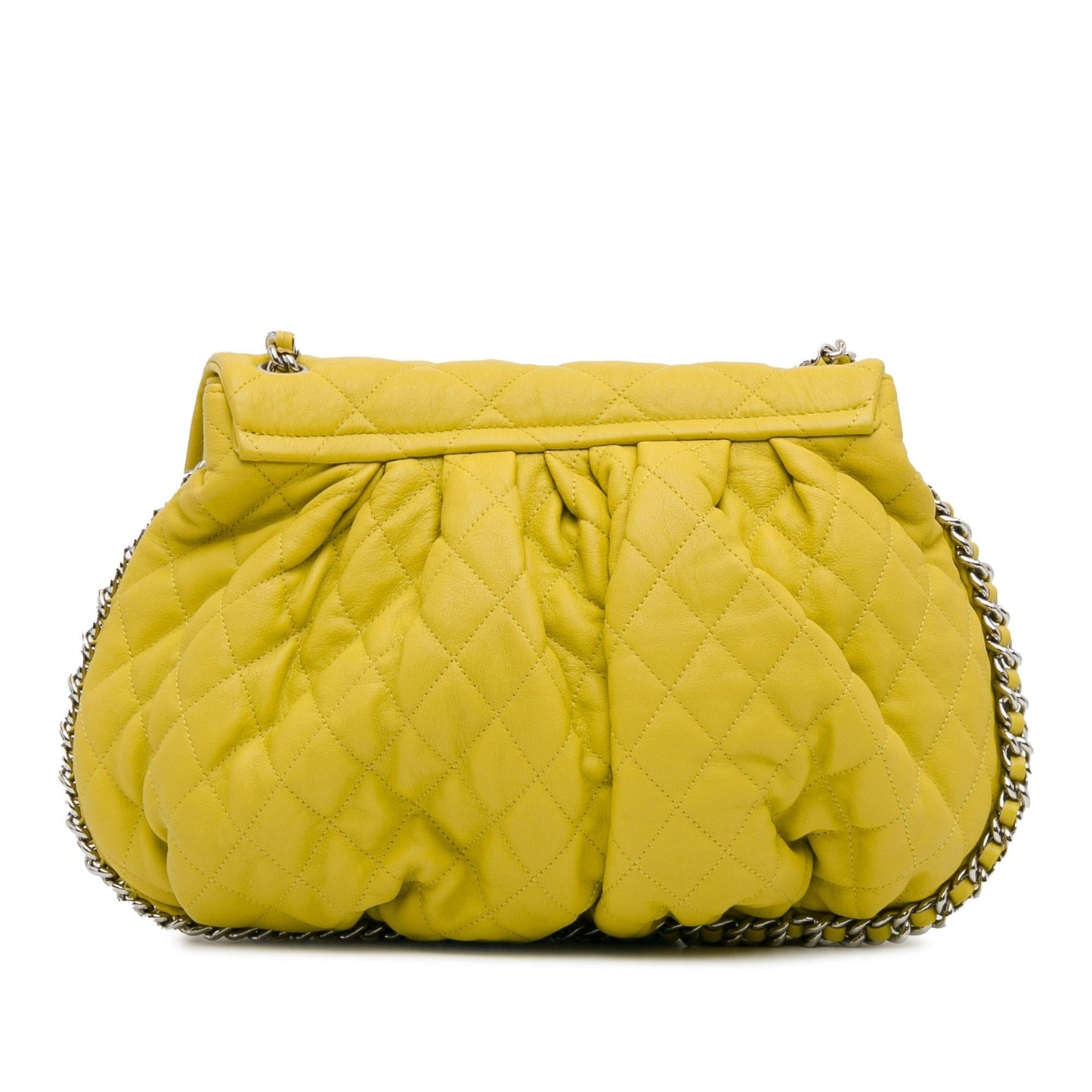 Chanel Large Lambskin Chain Around Flap (SHG-XF6XZl) Crossbody