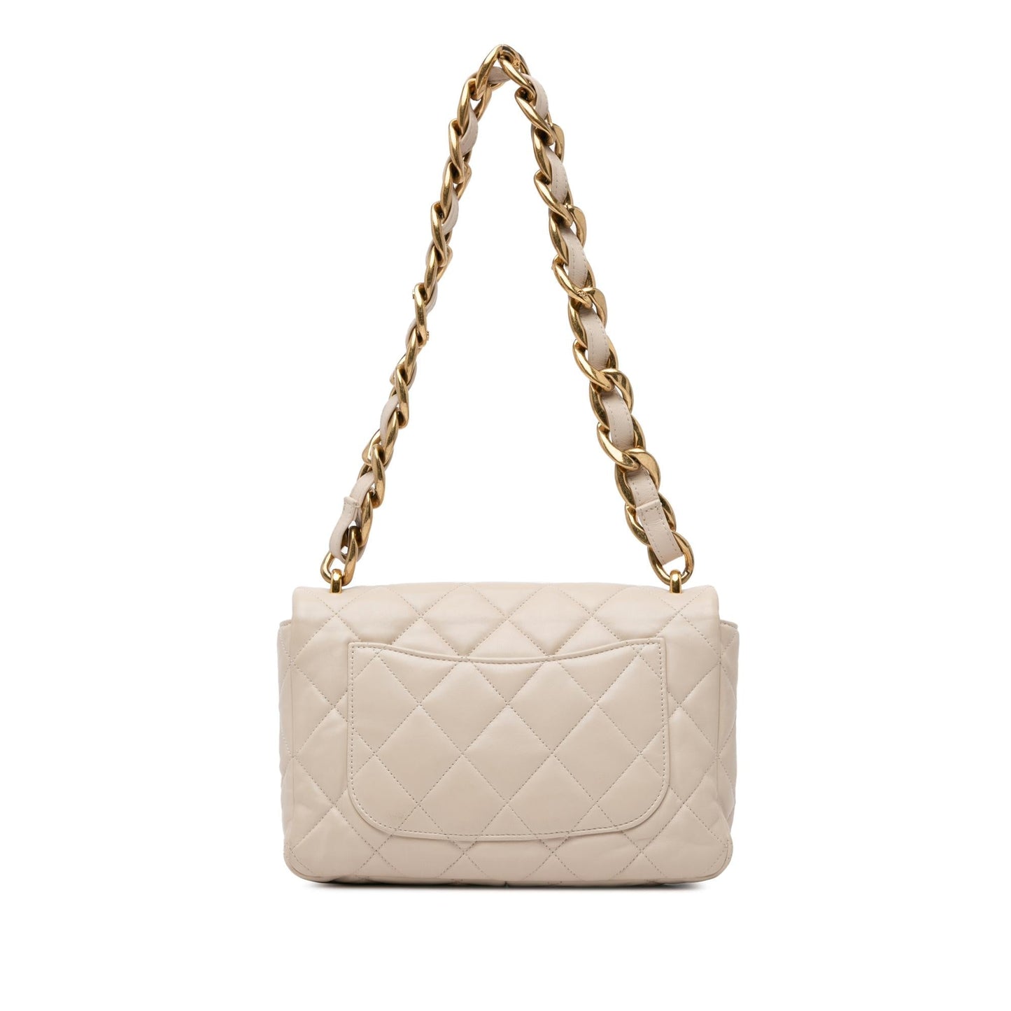 Chanel Large Quilted Lambskin Funky Town Flap (SHG-ZZeFwF) Shoulder Bag