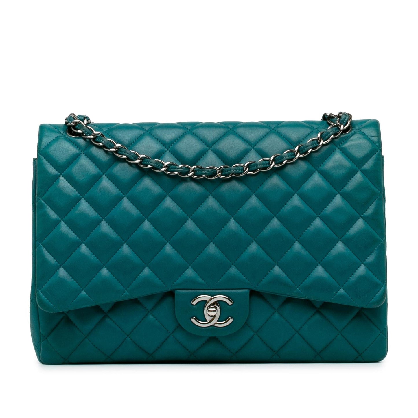 Chanel Maxi Classic Lambskin Double Flap (SHG-6Txhsf) Shoulder Bag
