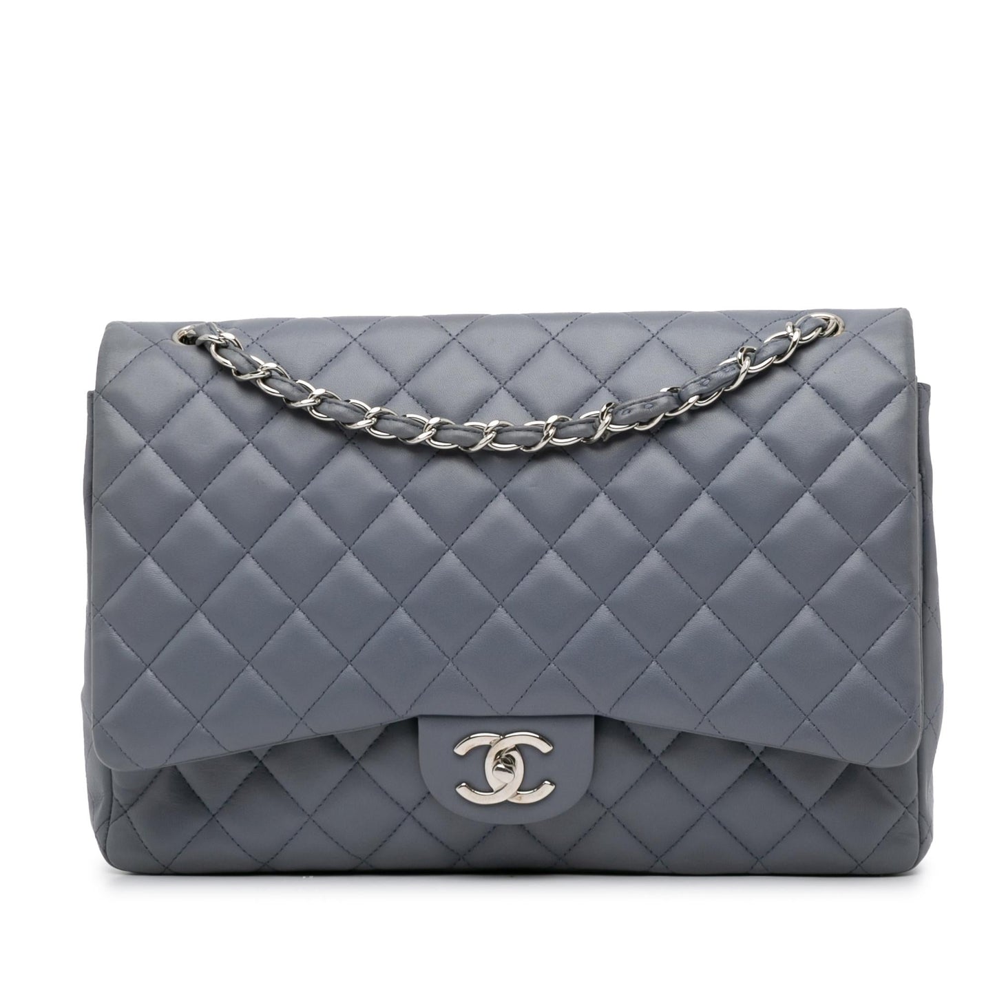 Chanel Maxi Classic Lambskin Double Flap (SHG-T5w6E8) Shoulder Bag