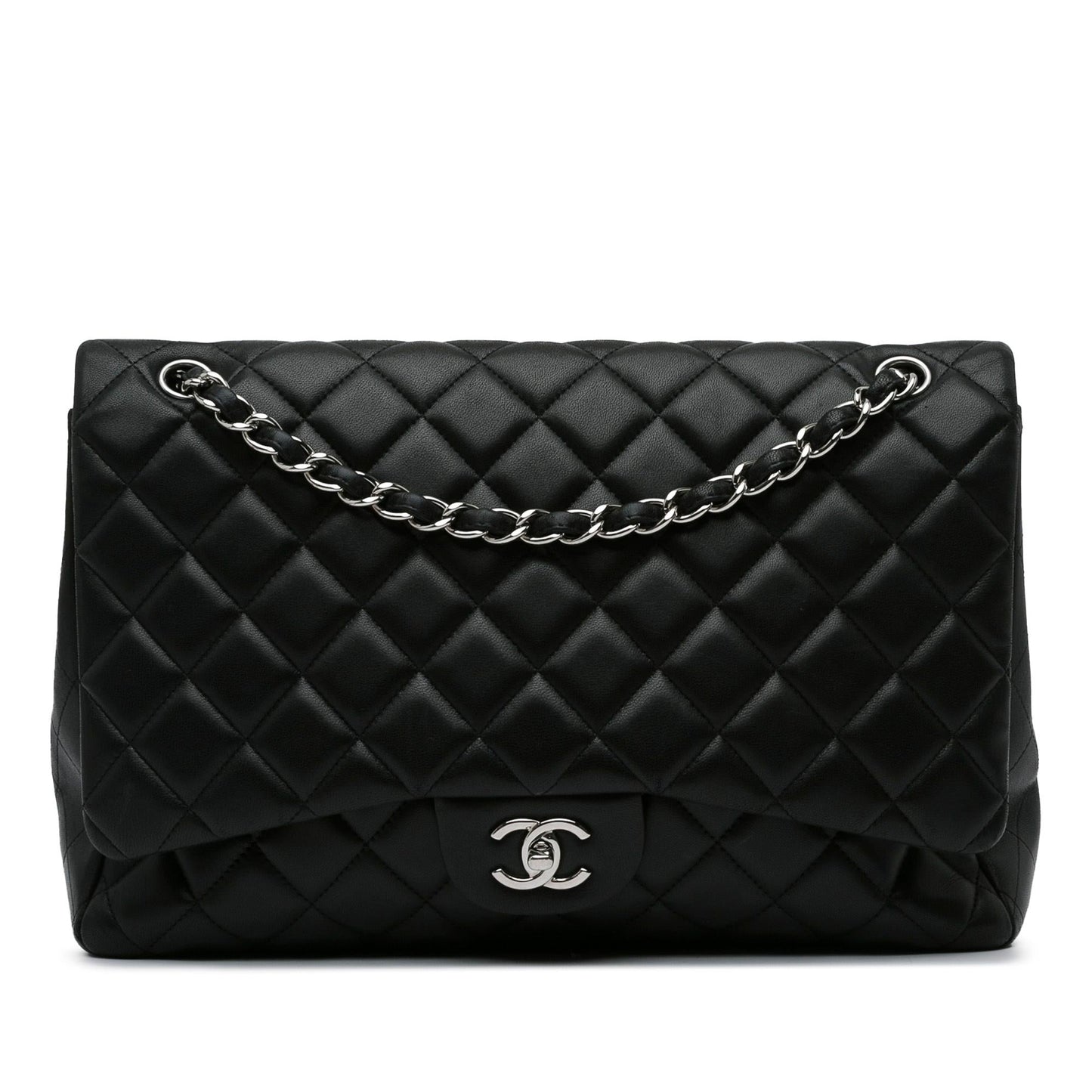 Chanel Maxi Classic Lambskin Single Flap (SHG-C8eJpN) Shoulder Bag