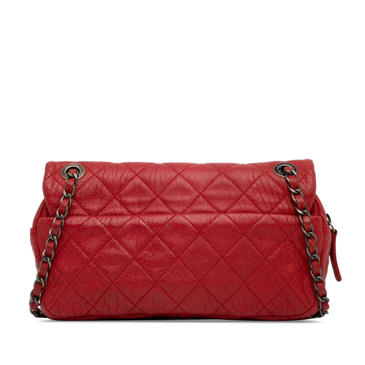Chanel Medium Calfskin Easy Flap (SHG-oDwhII) Crossbody