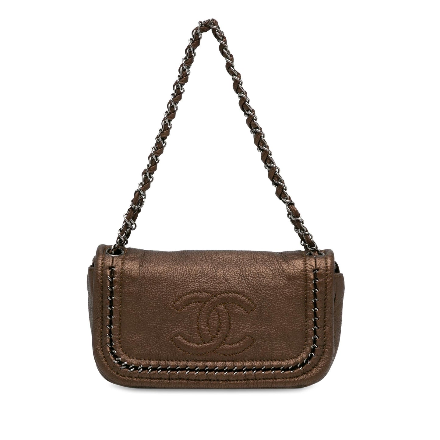 Chanel Medium Calfskin Luxe Ligne Flap (SHG-Mw3WxL) Shoulder Bag