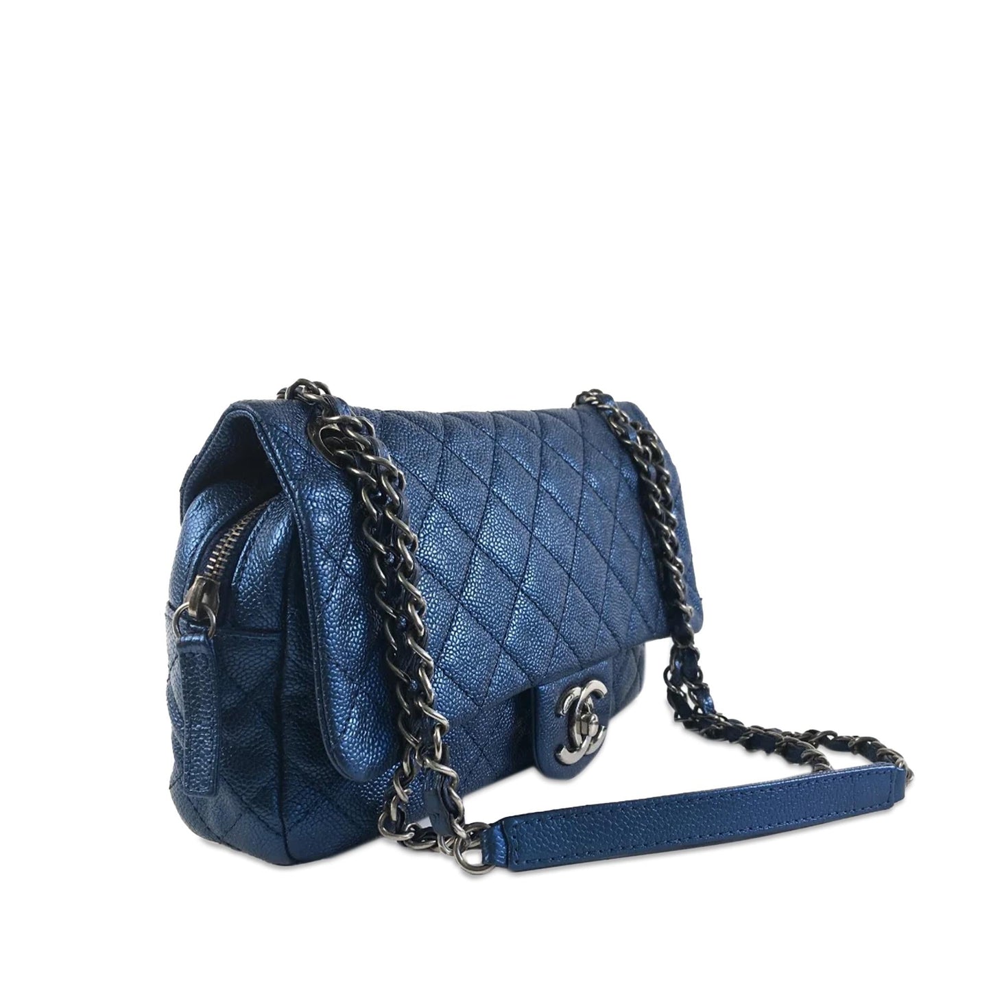 Chanel Medium Caviar Easy Flap (SHG-dICzQt) Shoulder Bag