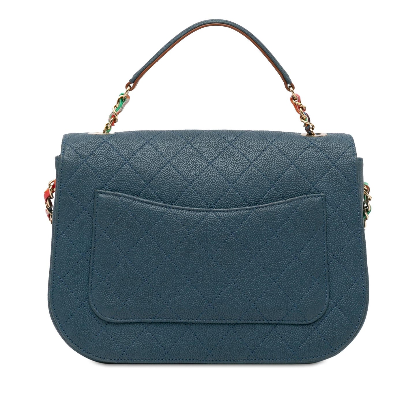 Chanel Medium Caviar Cuba Thread Around Flap (SHG-iQuY2B) Shoulder Bag