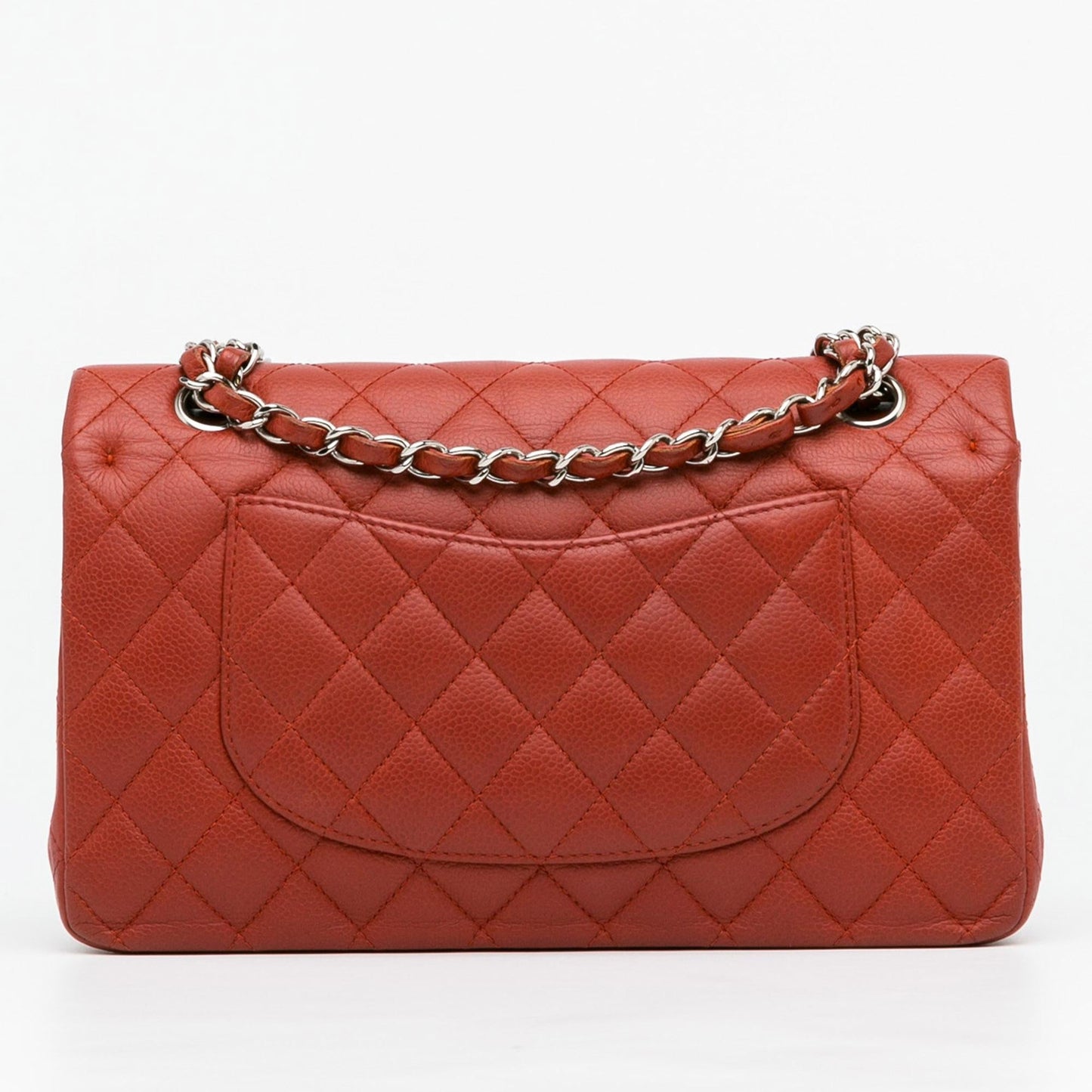 Chanel Medium Classic Caviar Double Flap (SHG-TIOfmV) Shoulder Bag