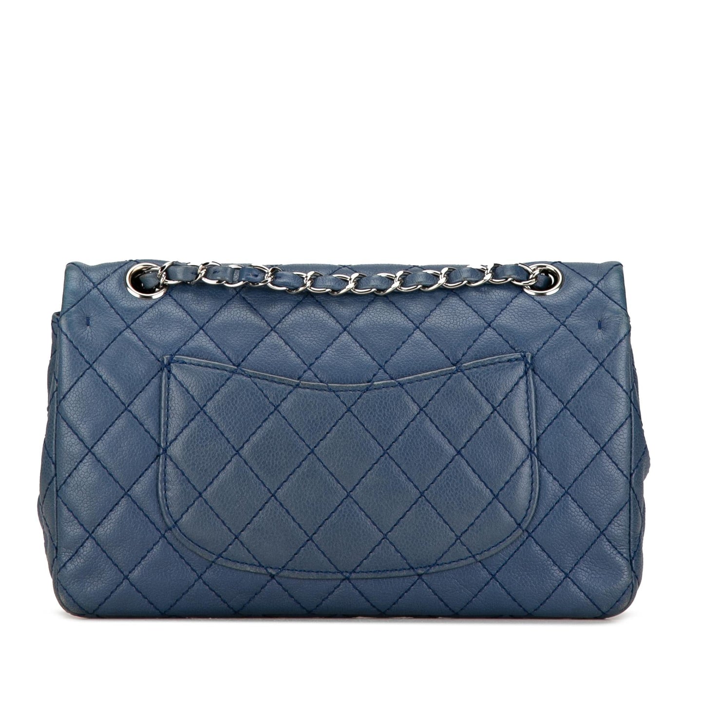 Chanel Medium Classic Caviar Double Flap (SHG-nwlisX) Shoulder Bag