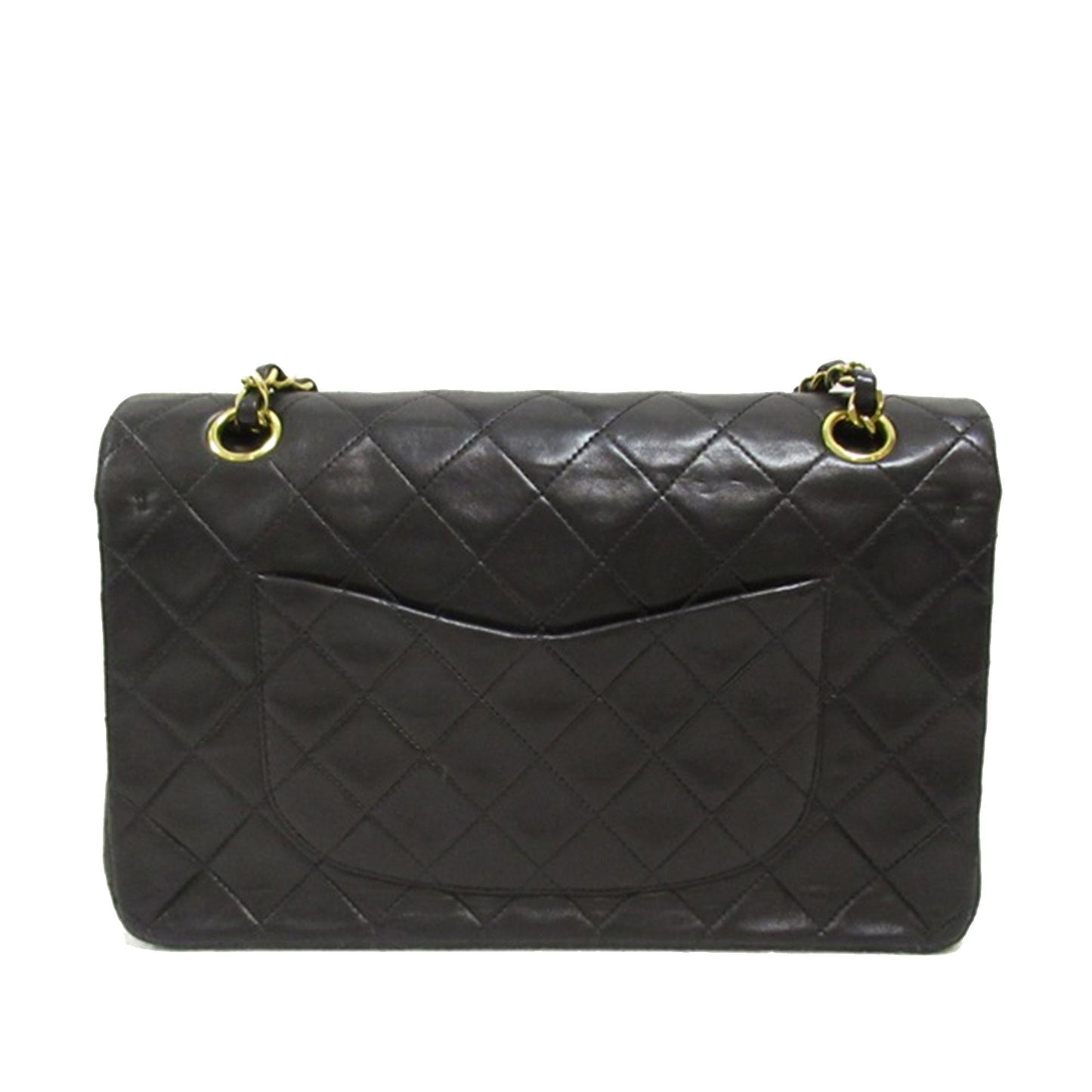 Chanel Medium Classic Lambskin Double Flap (SHG-UXC9dz) Shoulder Bag
