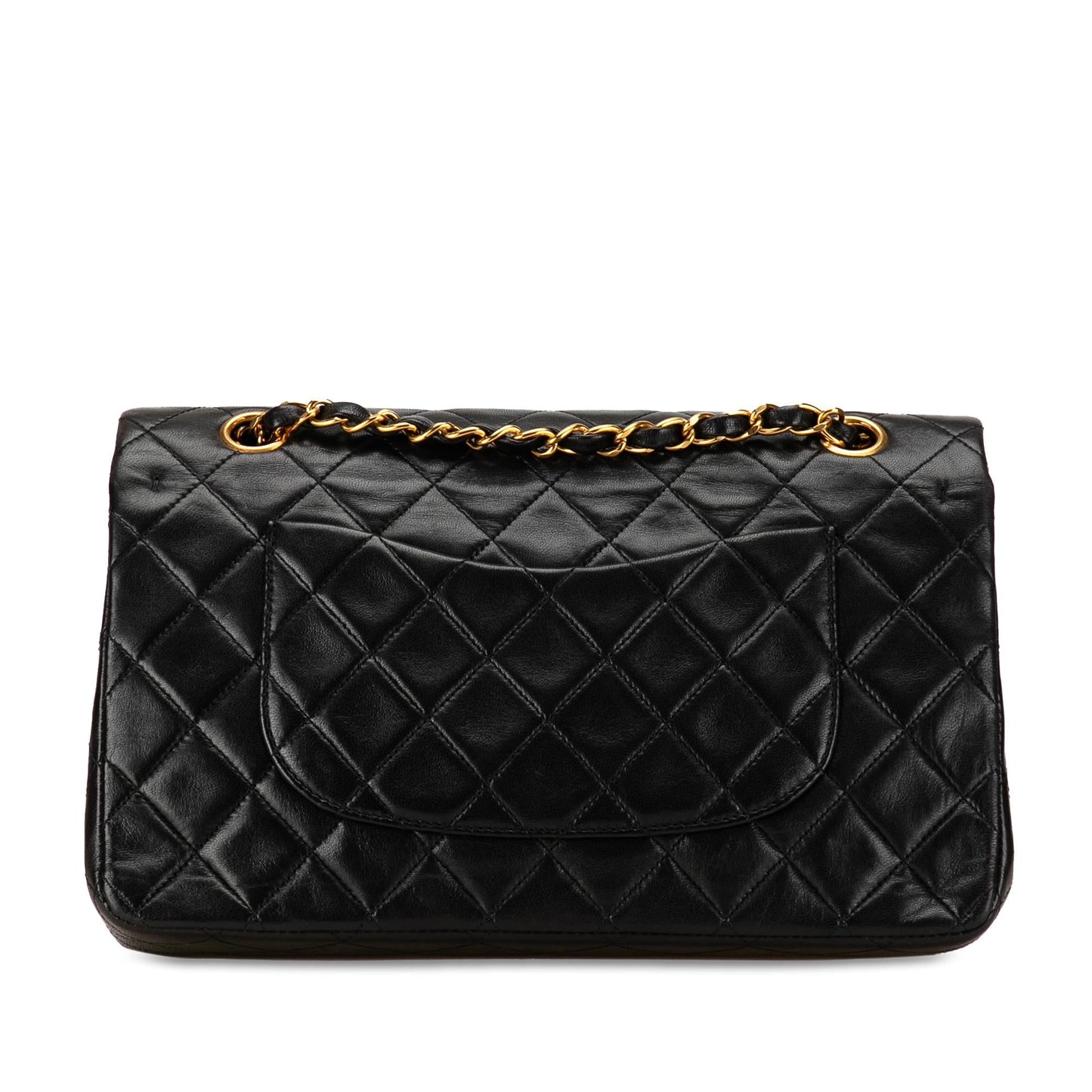Chanel Medium Classic Lambskin Double Flap (SHG-U6XslK) Shoulder Bag