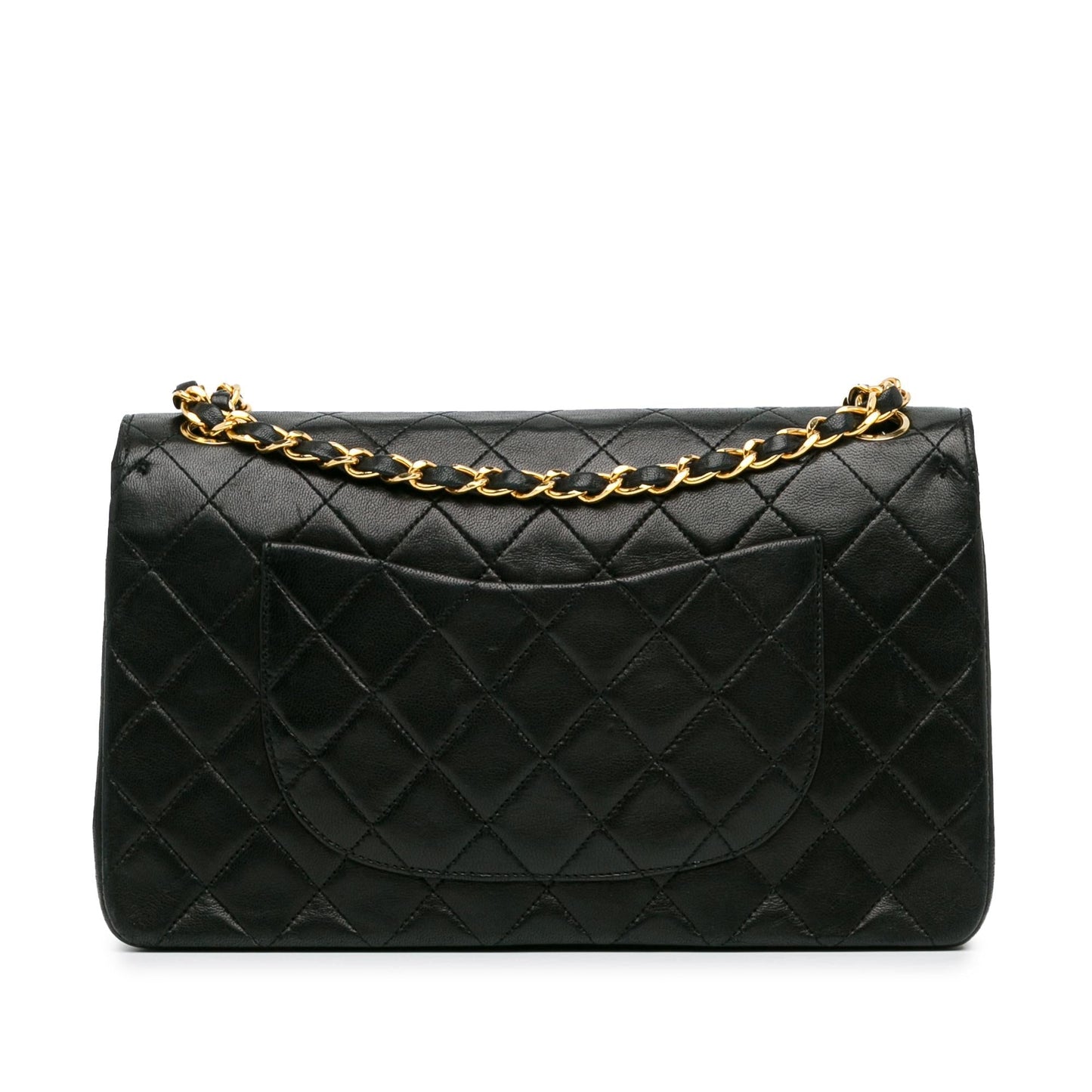 Chanel Medium Classic Lambskin Double Flap (SHG-CWMNTo) Shoulder Bag
