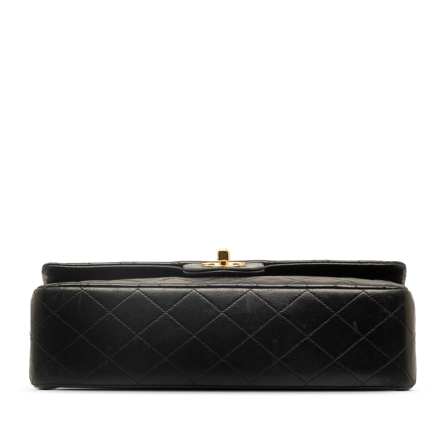 Chanel Medium Classic Lambskin Double Flap (SHG-zFe3qn) Shoulder Bag