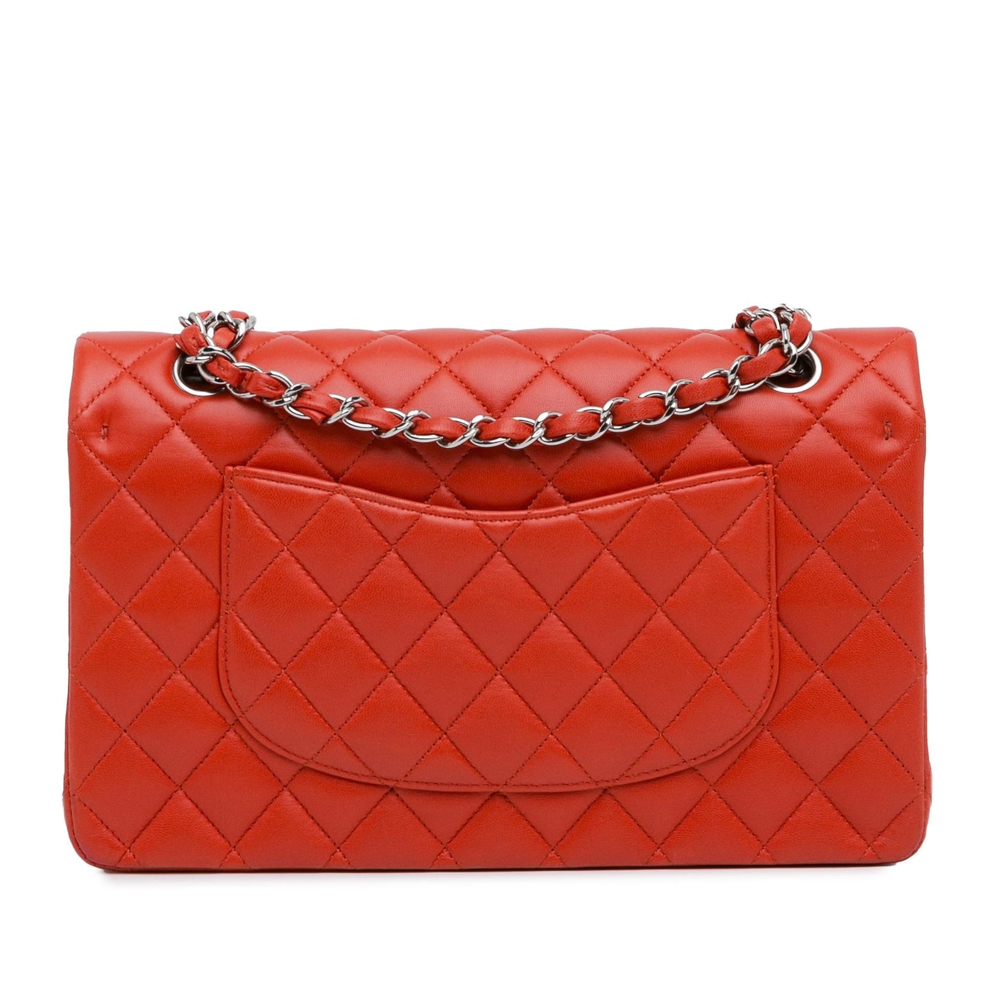 Chanel Medium Classic Lambskin Double Flap (SHG-I8lOJi) Shoulder Bag