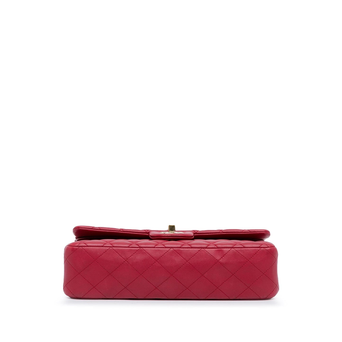 Chanel Medium Classic Lambskin Double Flap (SHG-oRuT74) Shoulder Bag