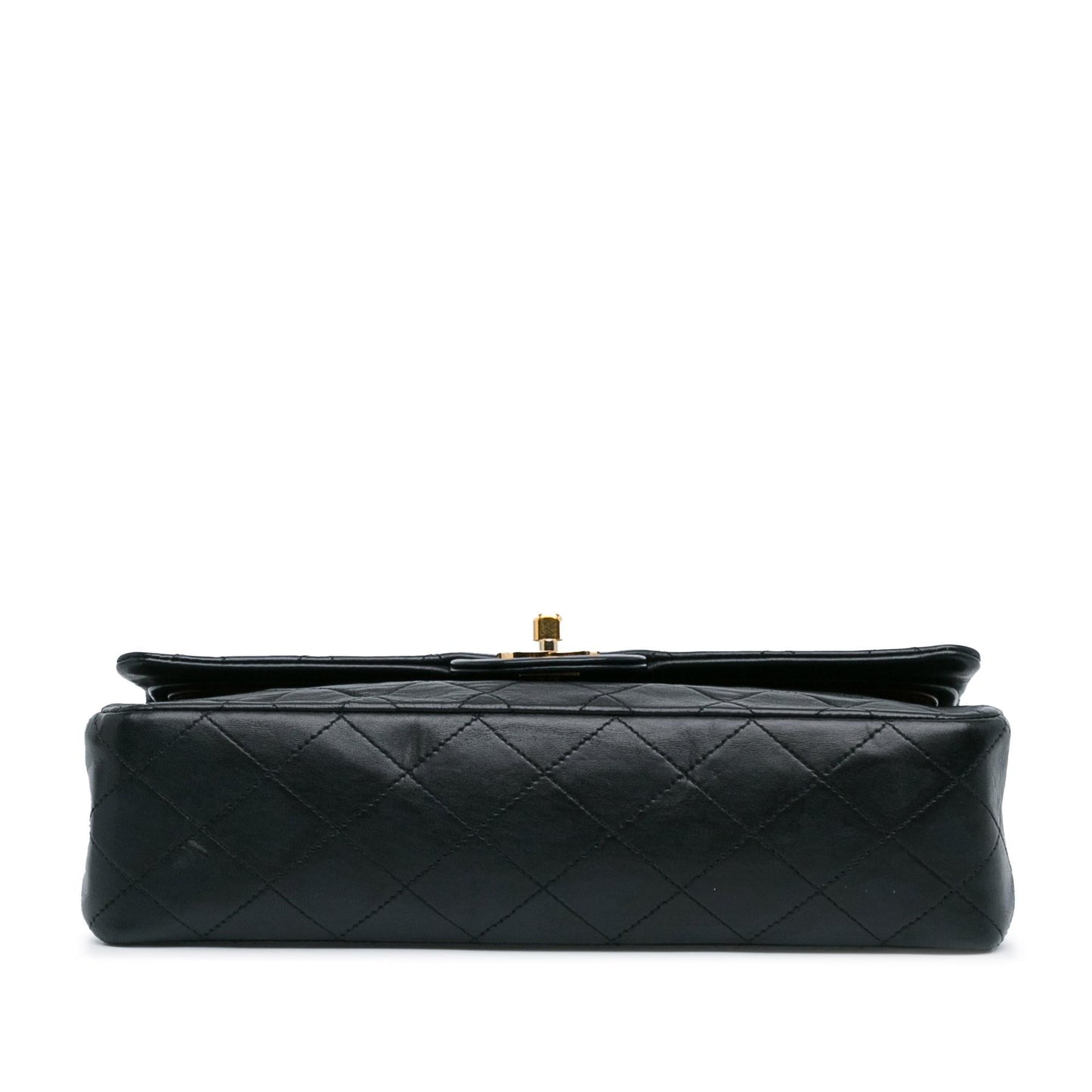 Chanel Medium Classic Lambskin Double Flap (SHG-gDhpB9) Shoulder Bag