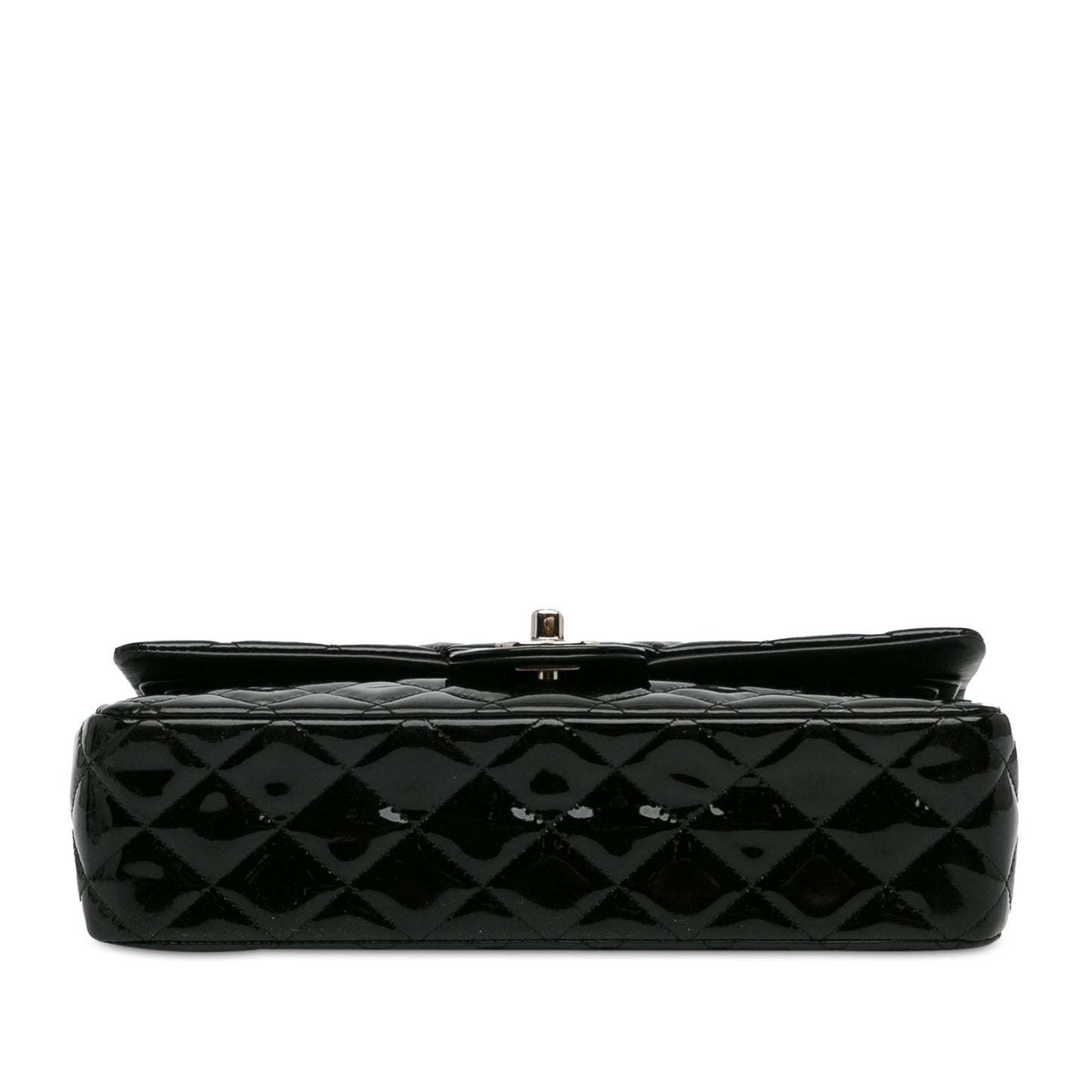 Chanel Medium Classic Patent Double Flap (SHG-2RaR0d) Shoulder Bag